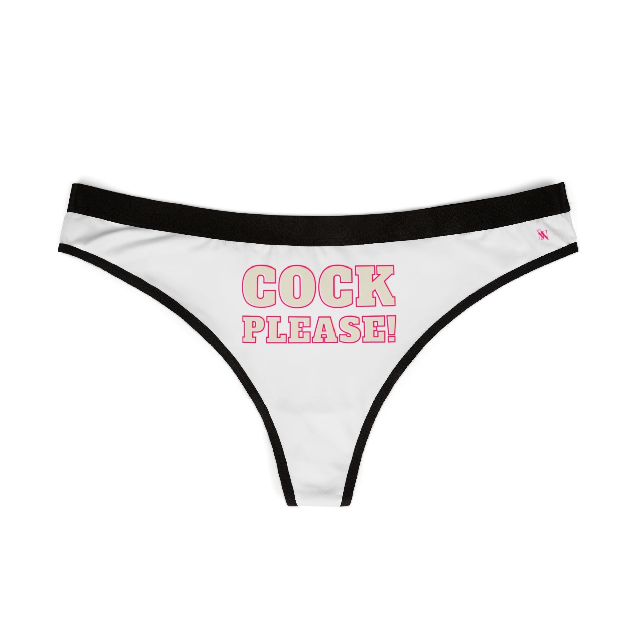 Pink Cock Please! | Mix & Match Women’s Fun-Flirty Lovers’ Thongs