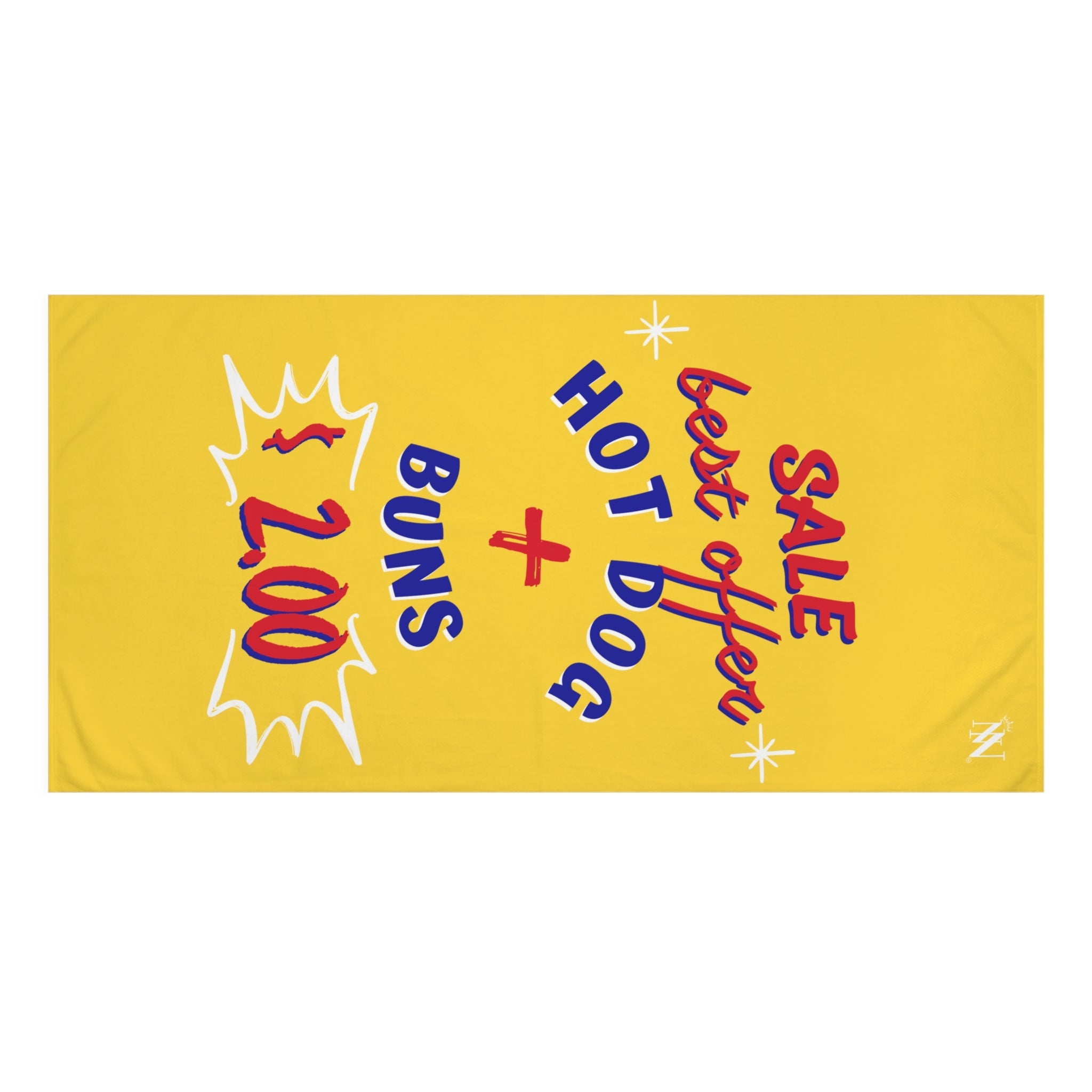 Hot Dog + Buns | Mix & Match XL Fun-Flirty Lovers’ Towels