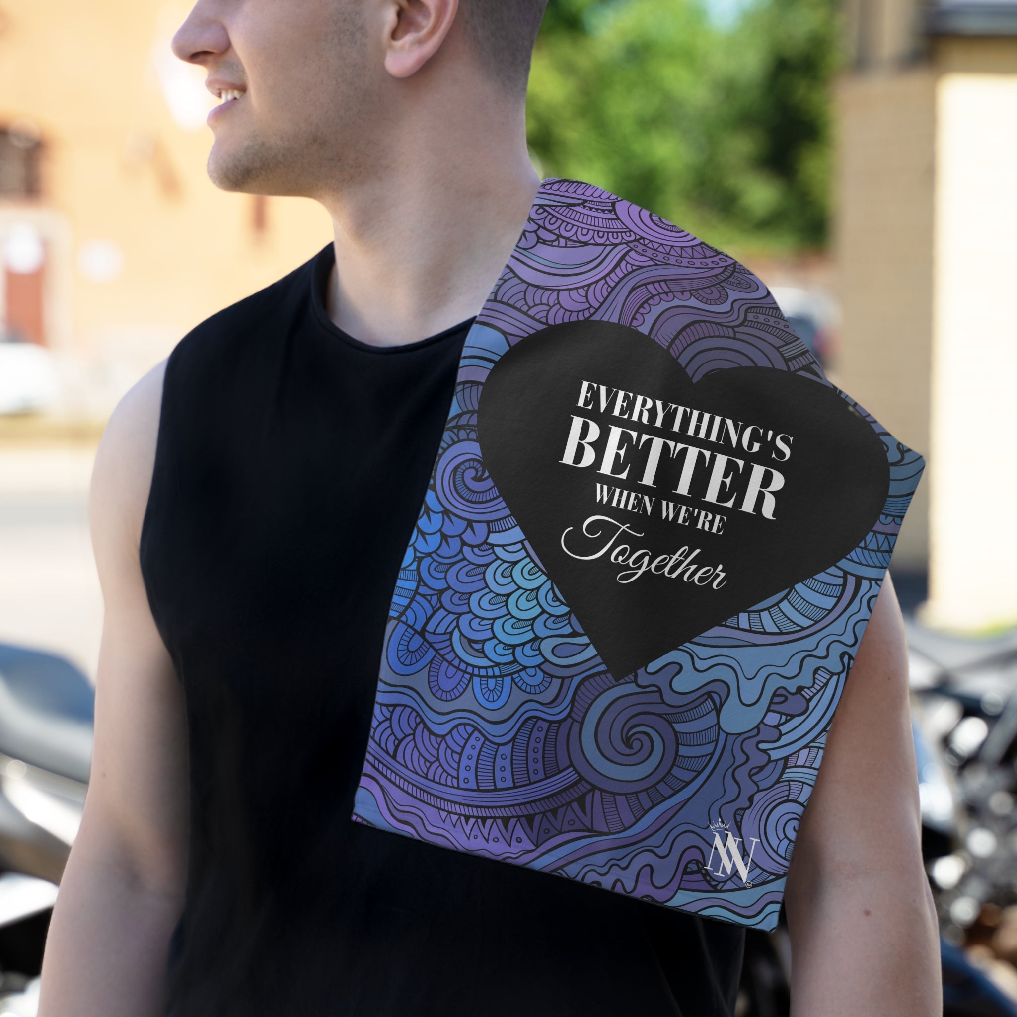 Everything’s Better Together | Mix & Match Soft Fun-Flirty Lovers’ Towels