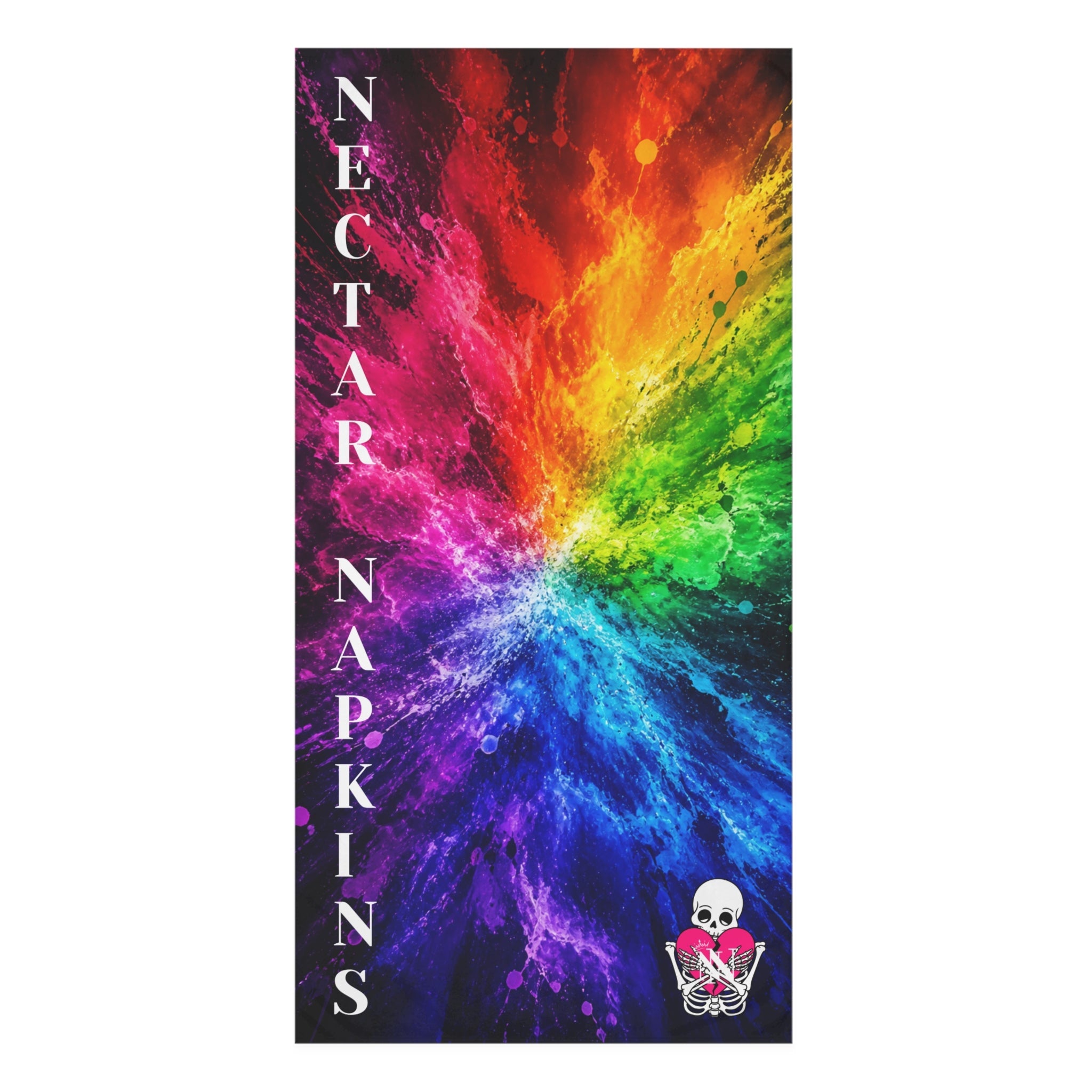 Nectar Napkins Brand Rainbow Over Sized Sex Towel