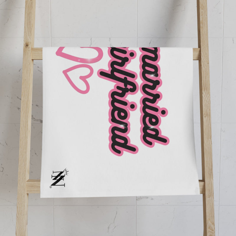 Just Married My Girlfriend | Mix & Match Classic Fun-Flirty Lovers’ Towels