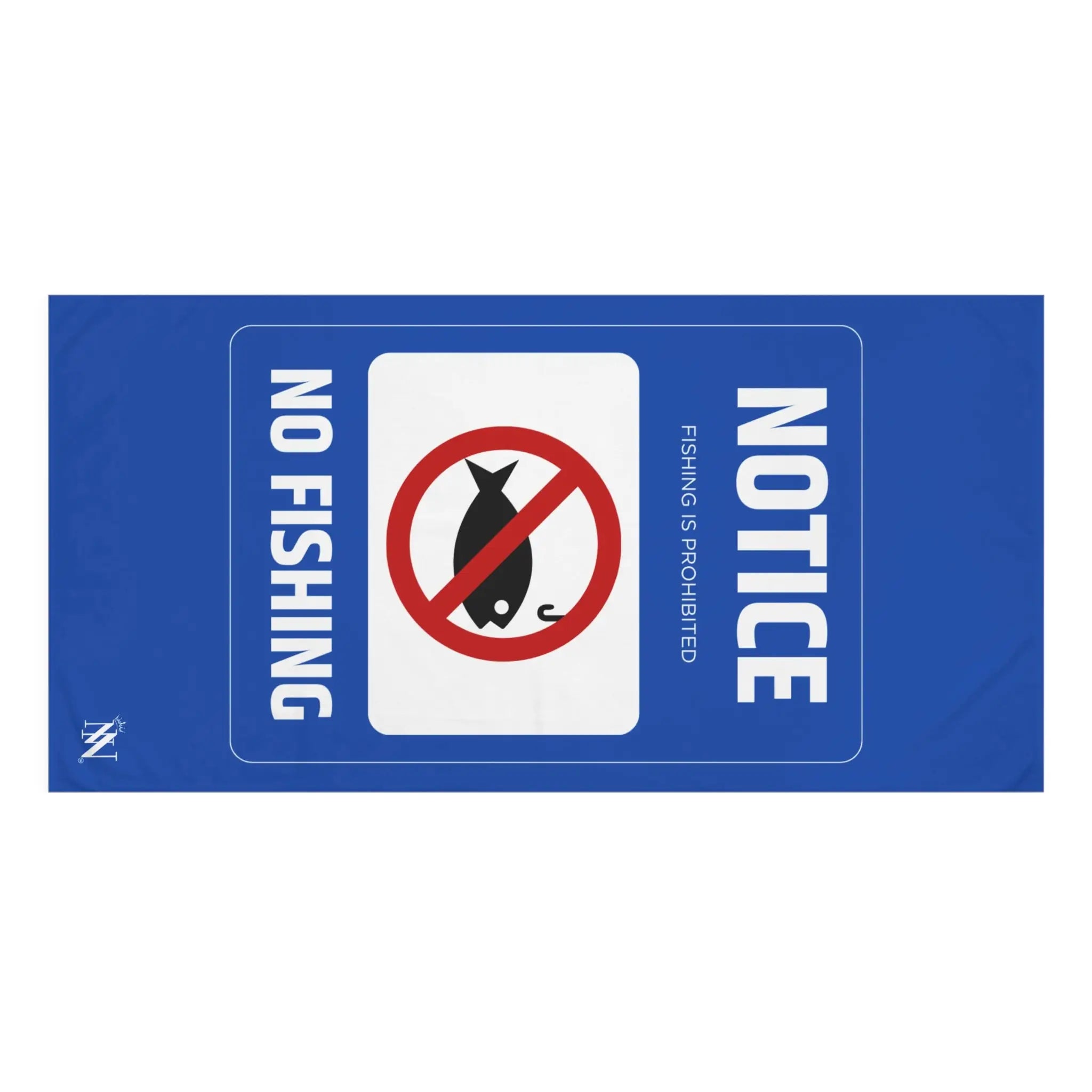 No Fishing Sign Anal Sex Towel