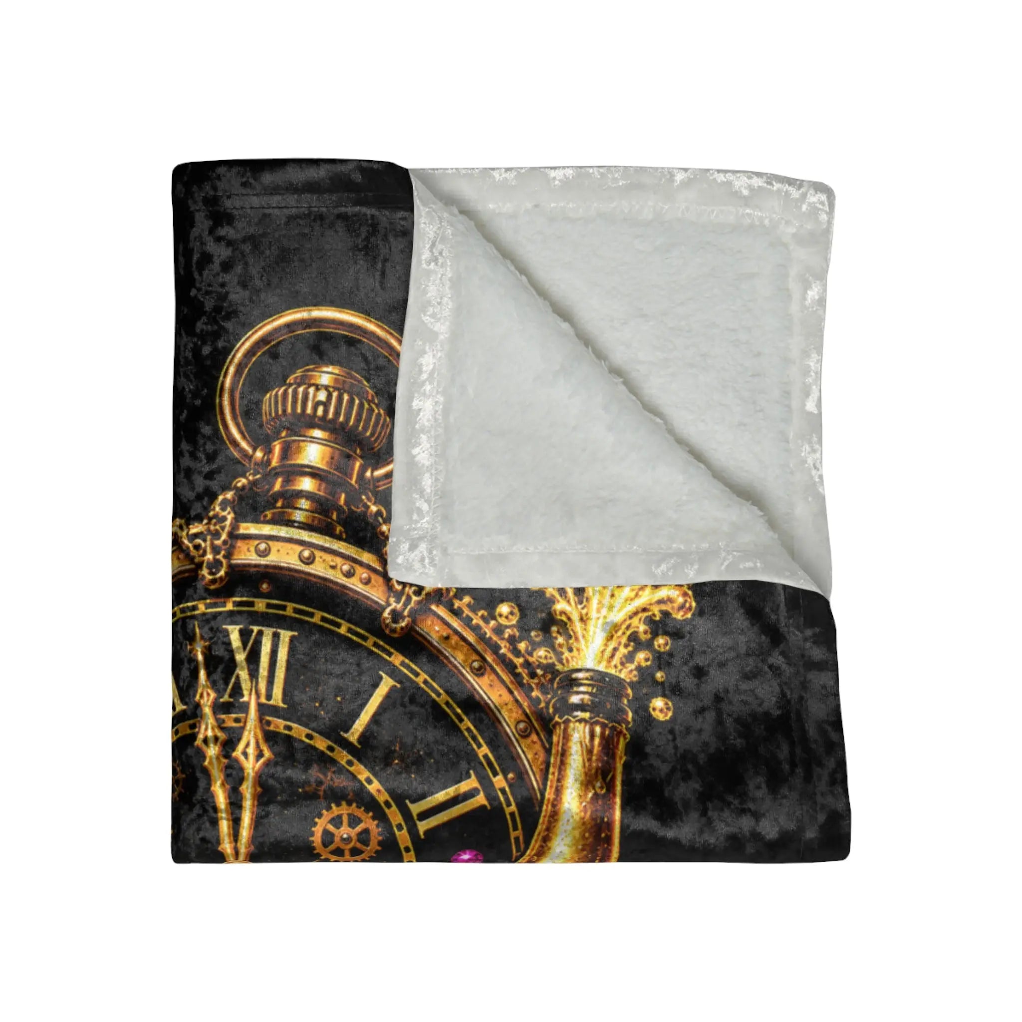 Pop Fizz Fuck It New Years | Nectar Napkins Fun-Flirty Loversโ Crushed Velvet Blankets