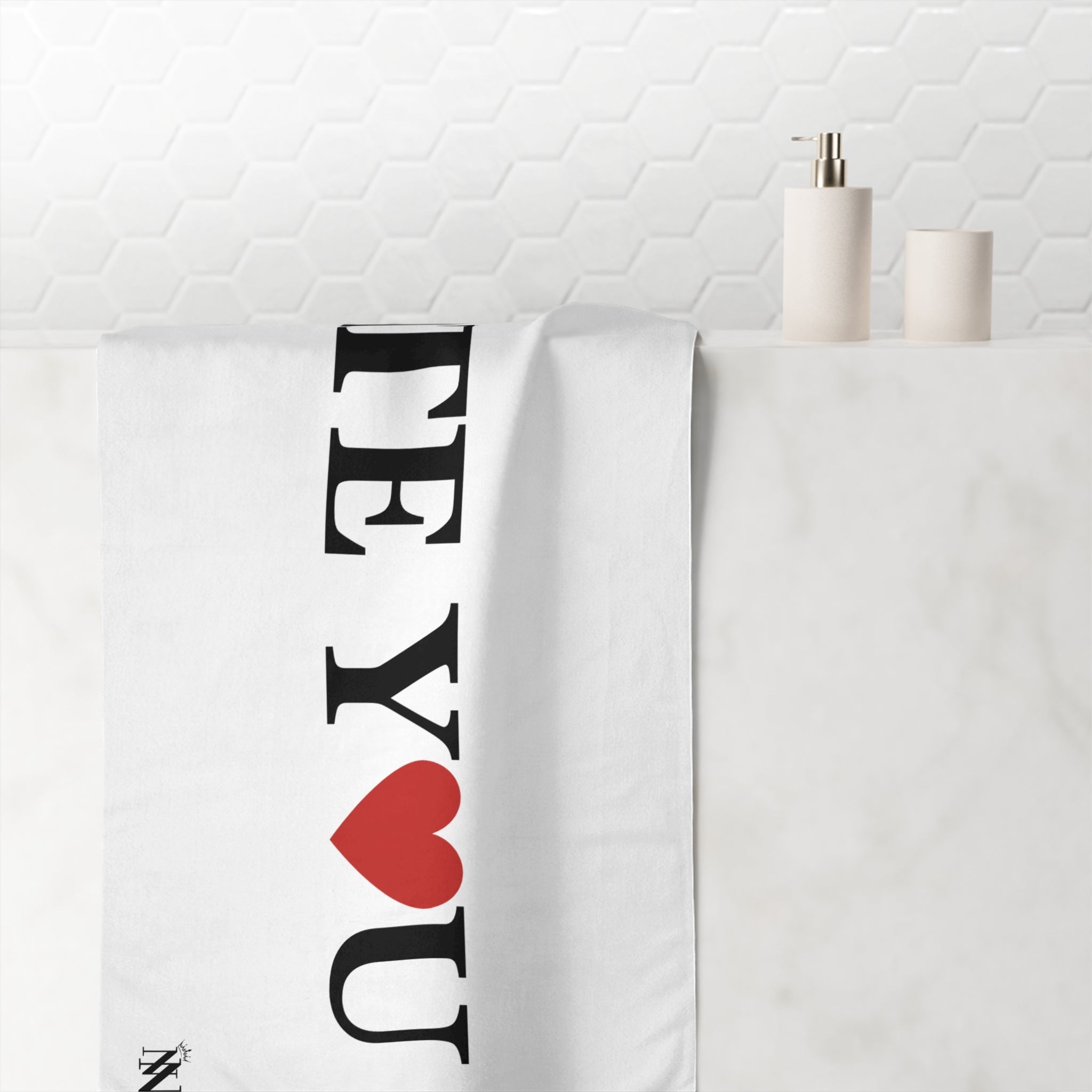 Hate You Love | Mix & Match XL Fun-Flirty Lovers’ Towels
