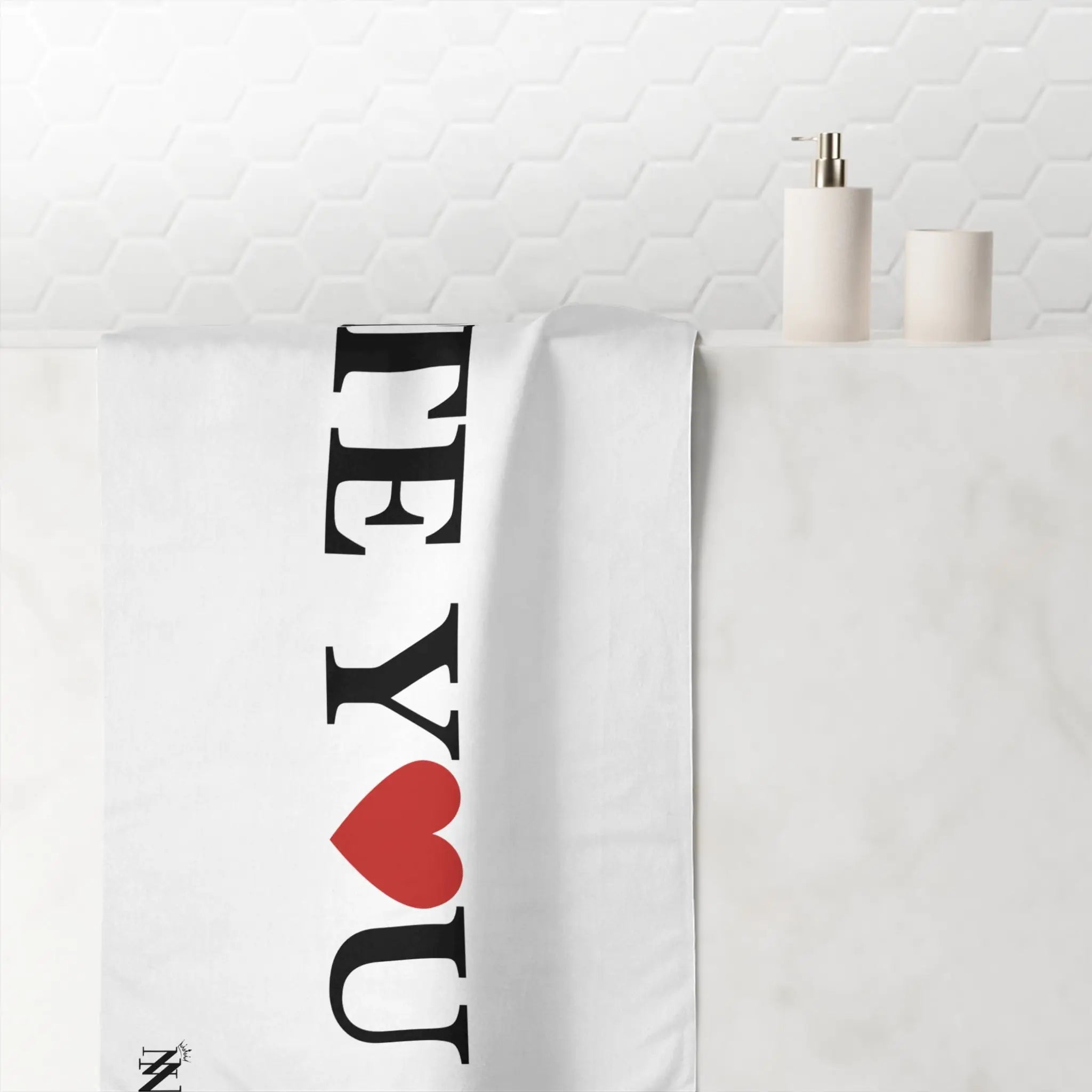 Hate You Love | Mix & Match XL Fun-Flirty Lovers’ Towels