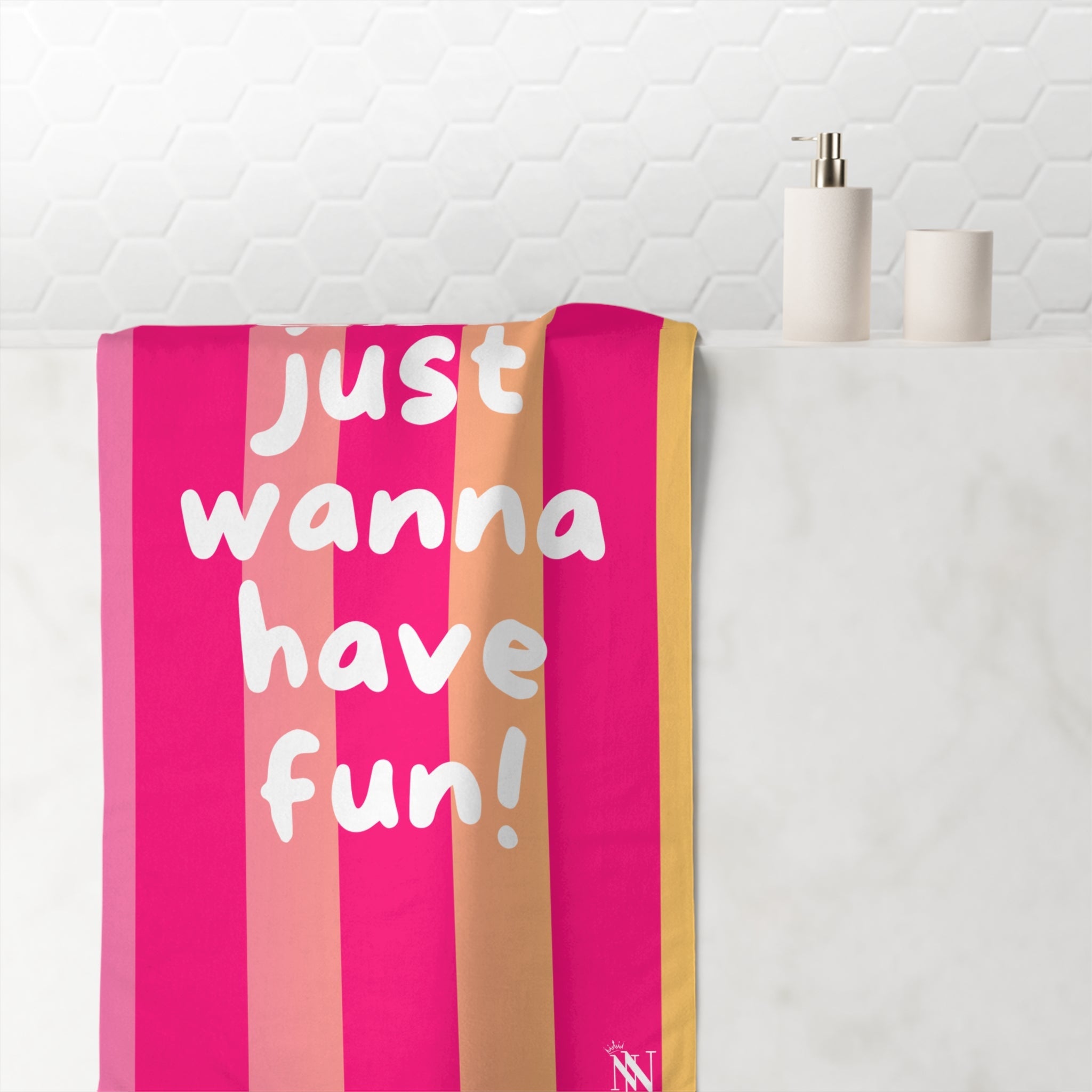 Girls Just Wanna Have Fun! | Mix & Match XL Fun-Flirty Lovers’ Towels
