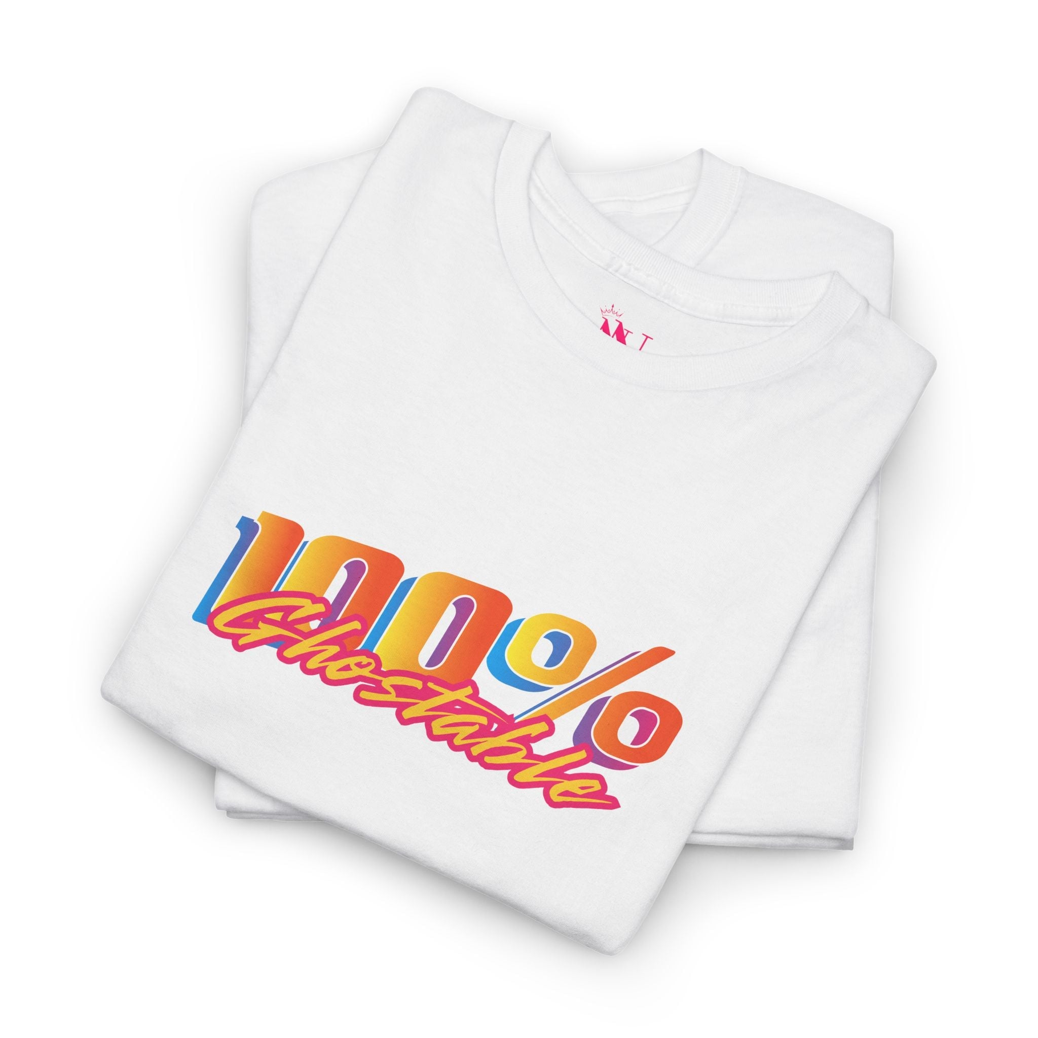 100% Ghostable | Mix & Match 100% Cotton Unisex Fun-Flirty Lovers’ Tees