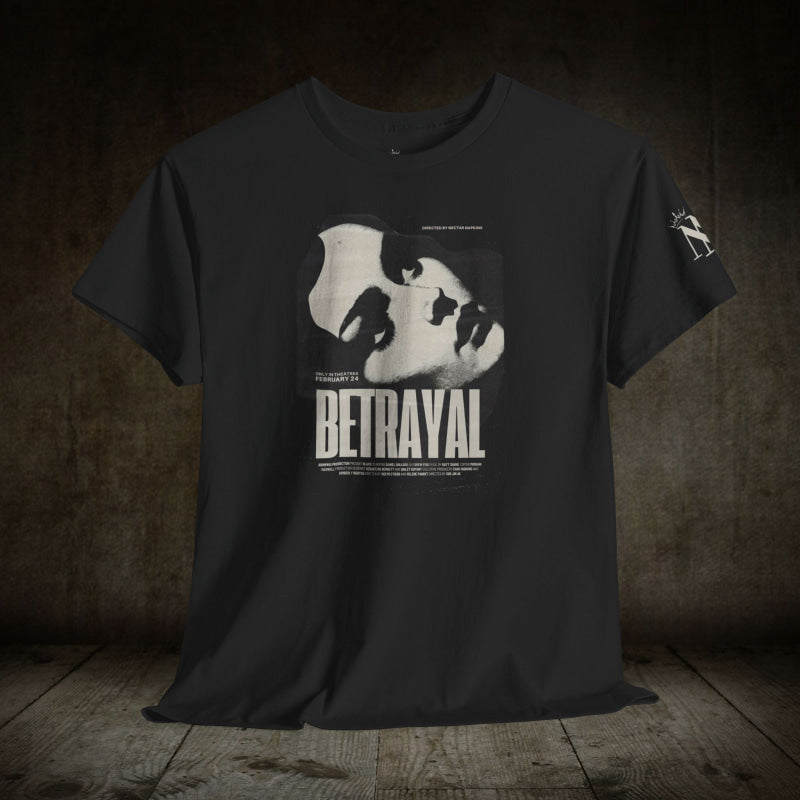 Betrayal Movie Poster | Mix & Match Cotton Unisex Fun-Flirty Lovers’ T-Shirts