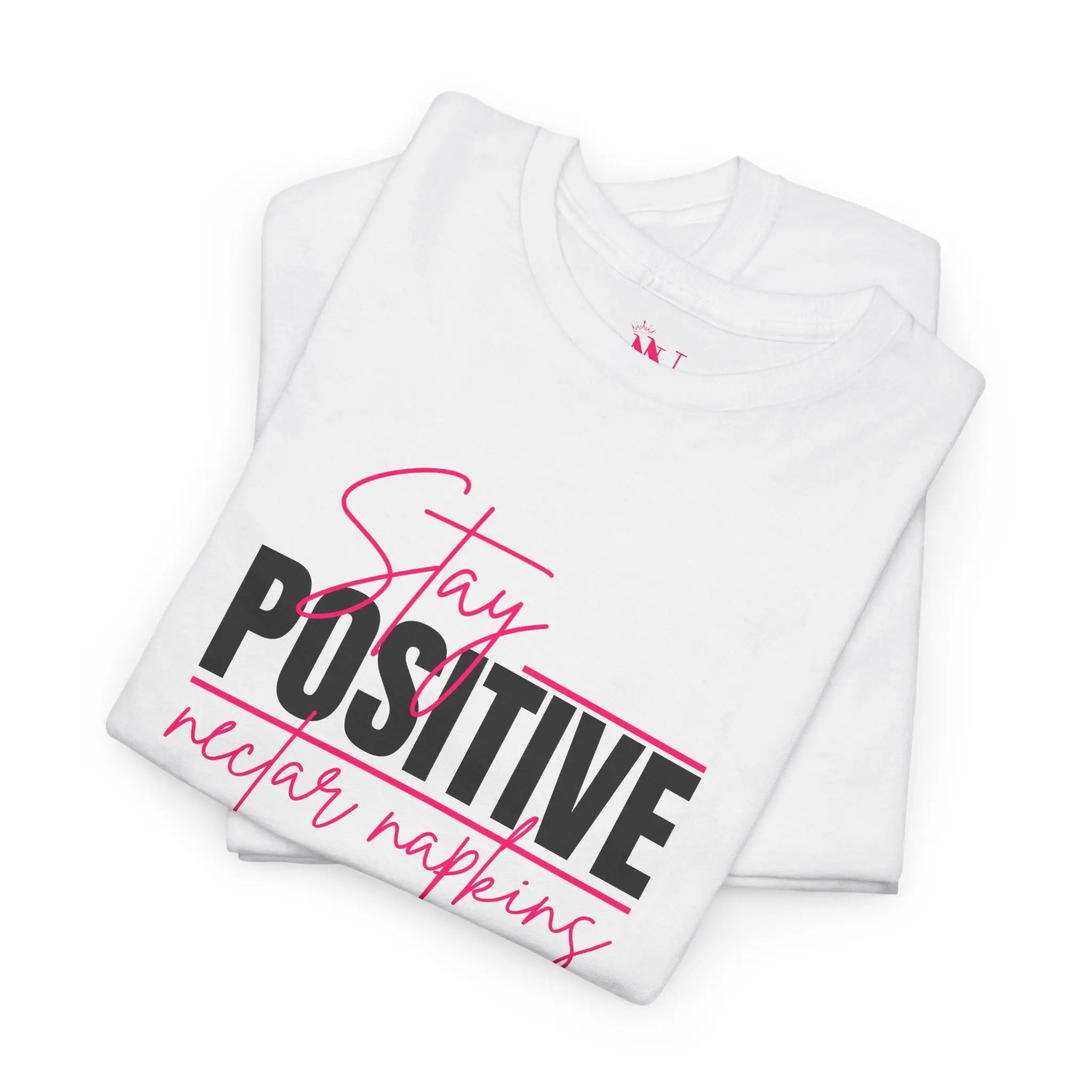 Stay Positive | Mix & Match Cotton Unisex Fun-Flirty Lovers’ T-Shirts