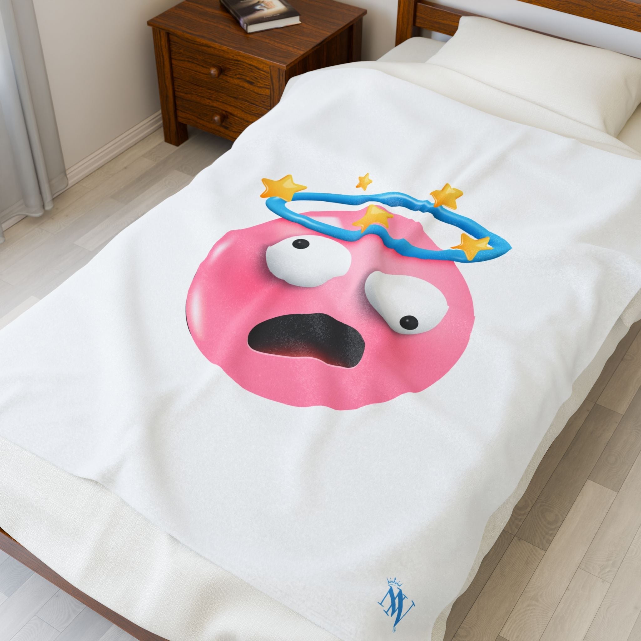 Seeing Stars Emoji | Mix & Match Soft Fun-Flirty Lovers’ Blankets