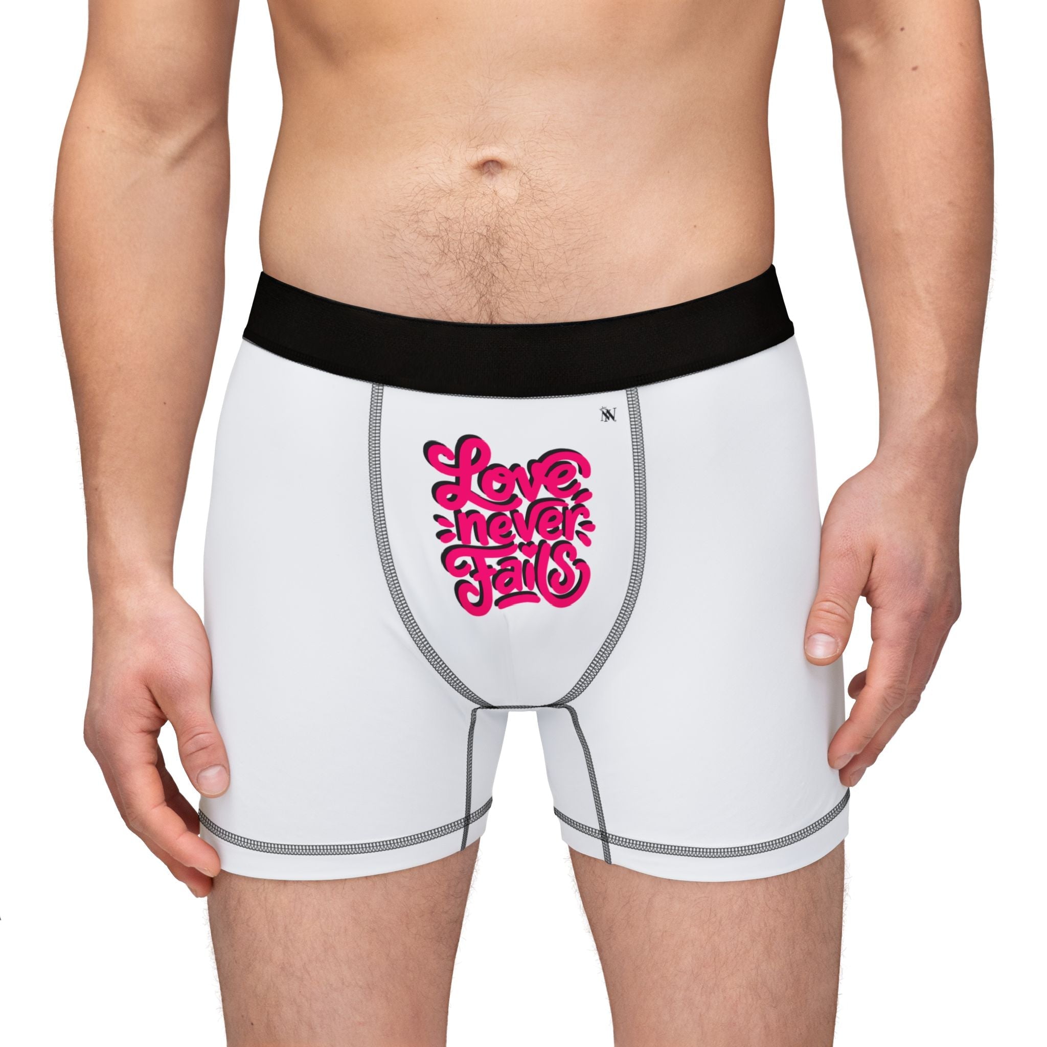 Love Never Fails | Mix & Match Men’s Fun-Flirty Lovers’ Boxer Briefs