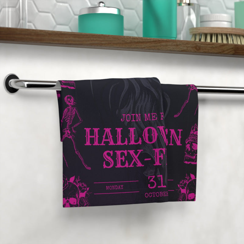 Join Us Halloween Sex-Fest | Mix & Match Lils’ Fun-Flirty Lovers’ Towels
