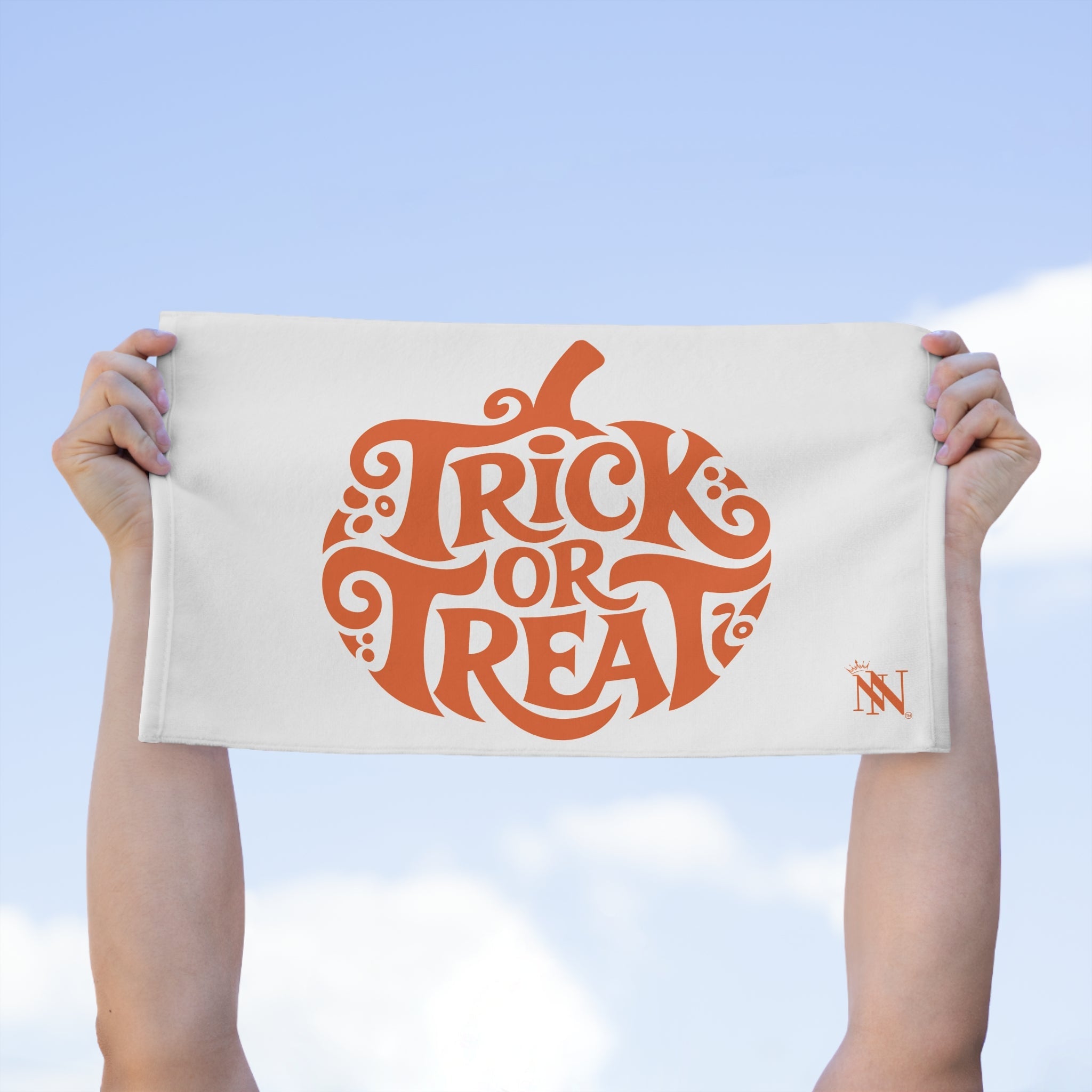Trick Or Treat Pumpkin | Mix & Match Soft Fun-Flirty Lovers’ Towels