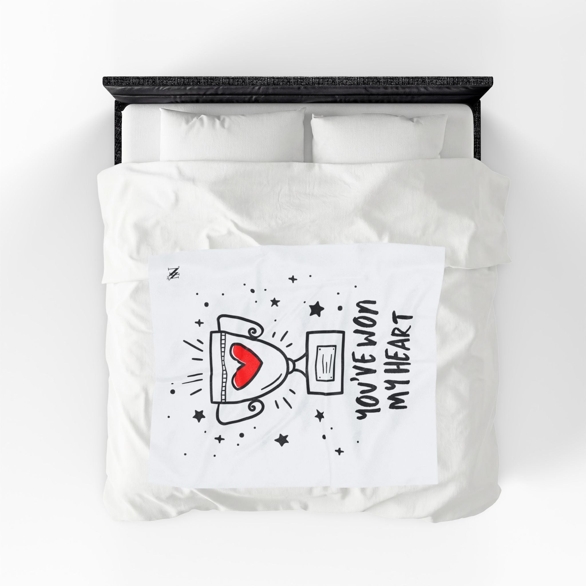 Youāve Won My Heart Romantic Sex Gifts Blanket