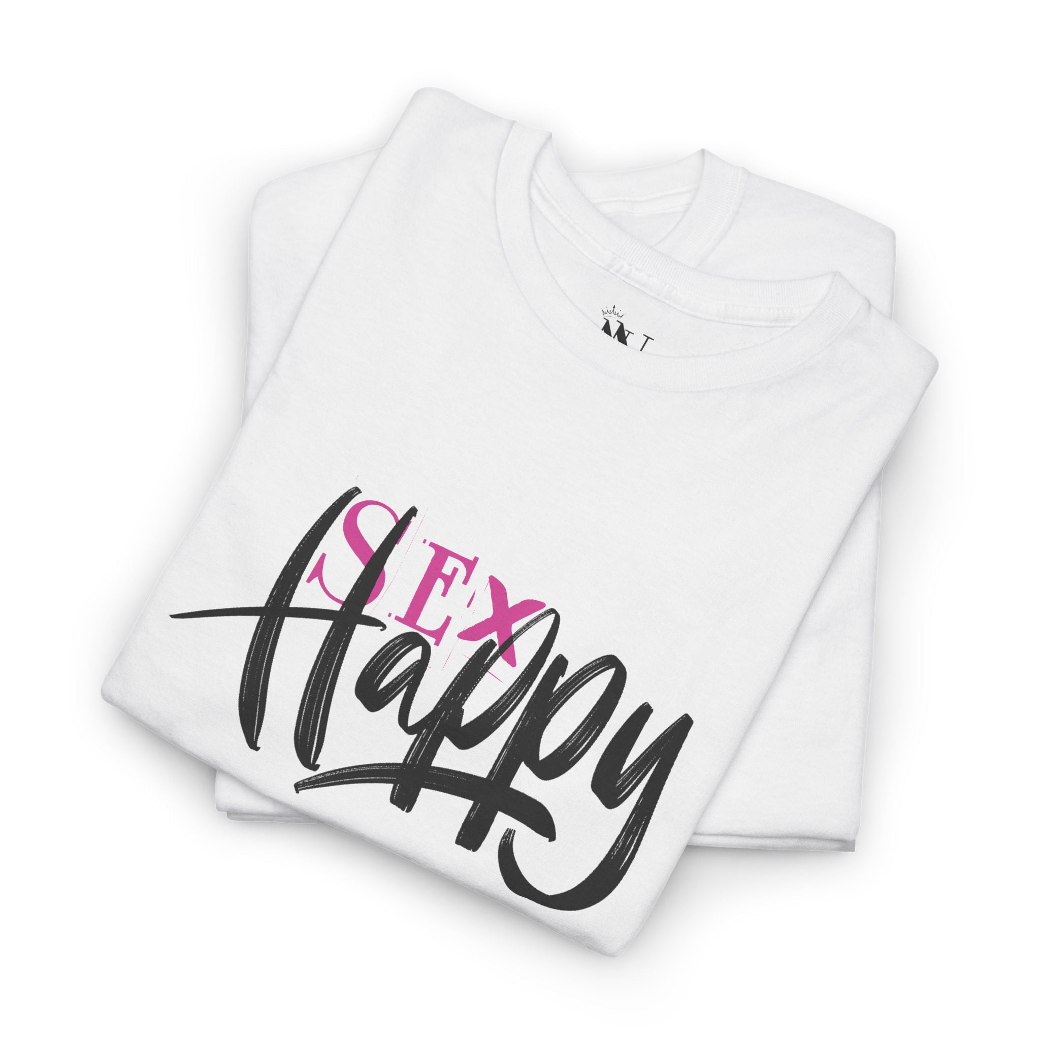 Sex Happy | Mix & Match Cotton Unisex Fun-Flirty Lovers’ T-Shirts