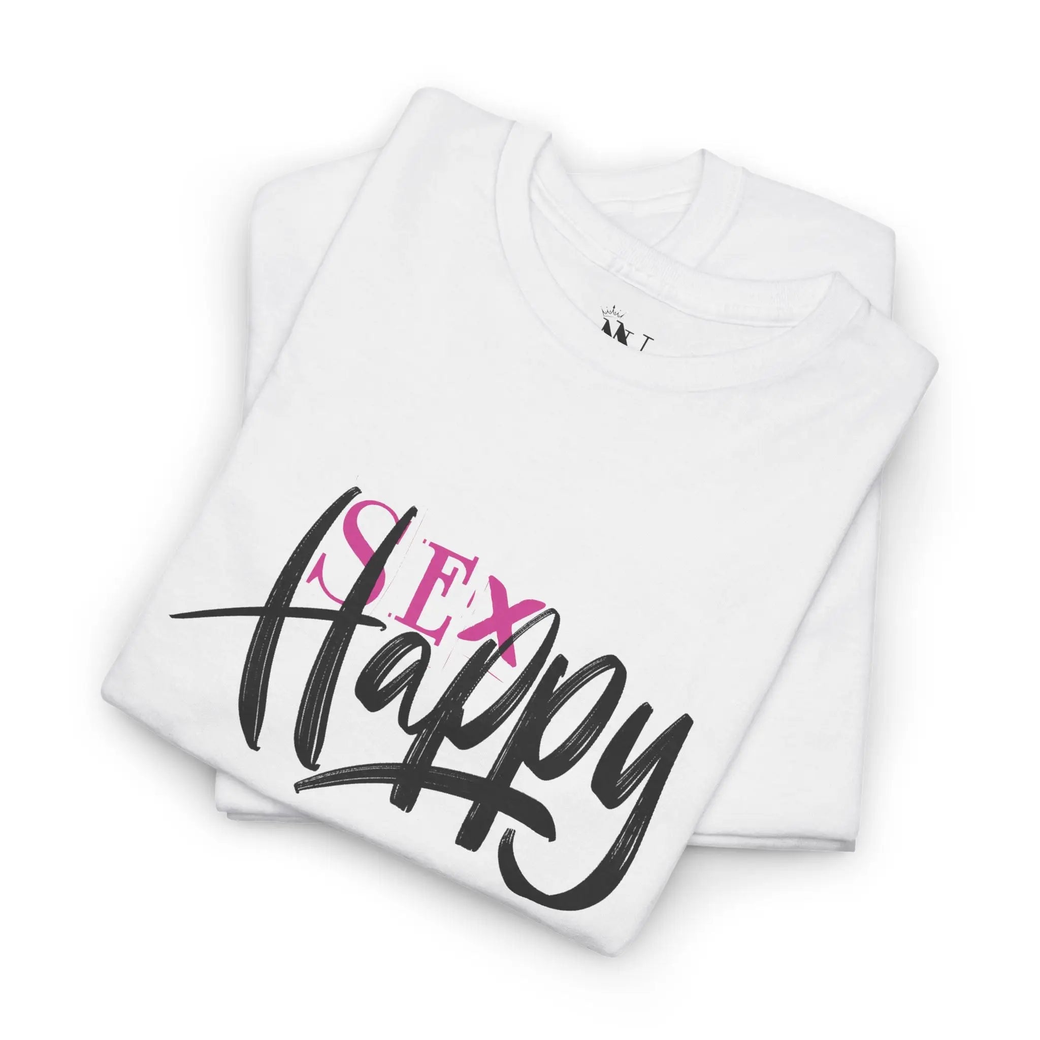 Sex Happy | Mix & Match Cotton Unisex Fun-Flirty Loversโ T-Shirts