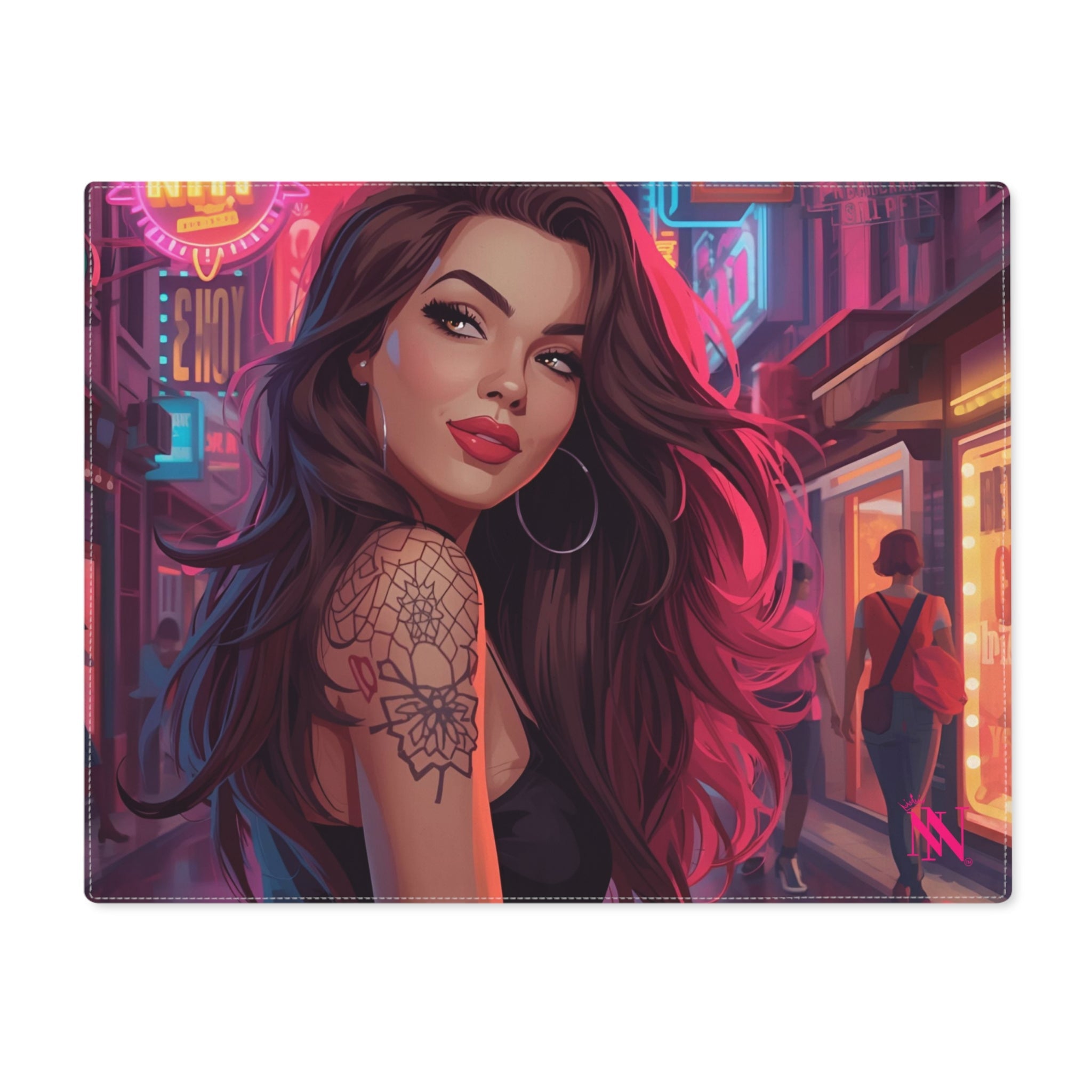 Flirty Girl Graphic | Mix & Match Playful Fun-Flirty Lovers’ Toy Mats