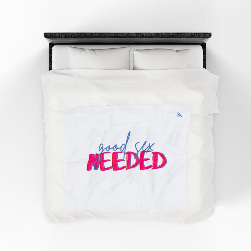 Good Sex Needed | Mix & Match Fun-Flirty Lovers’ Blankets