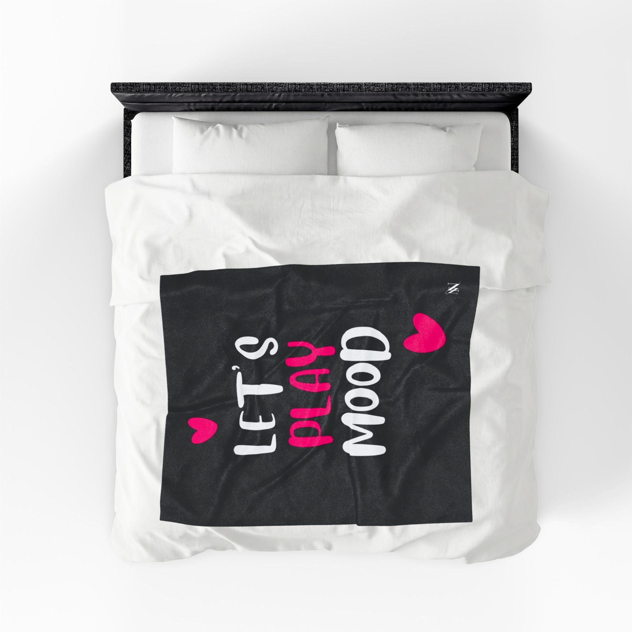 Letās Play Mood Hearts Romantic Sex Gifts Blanket