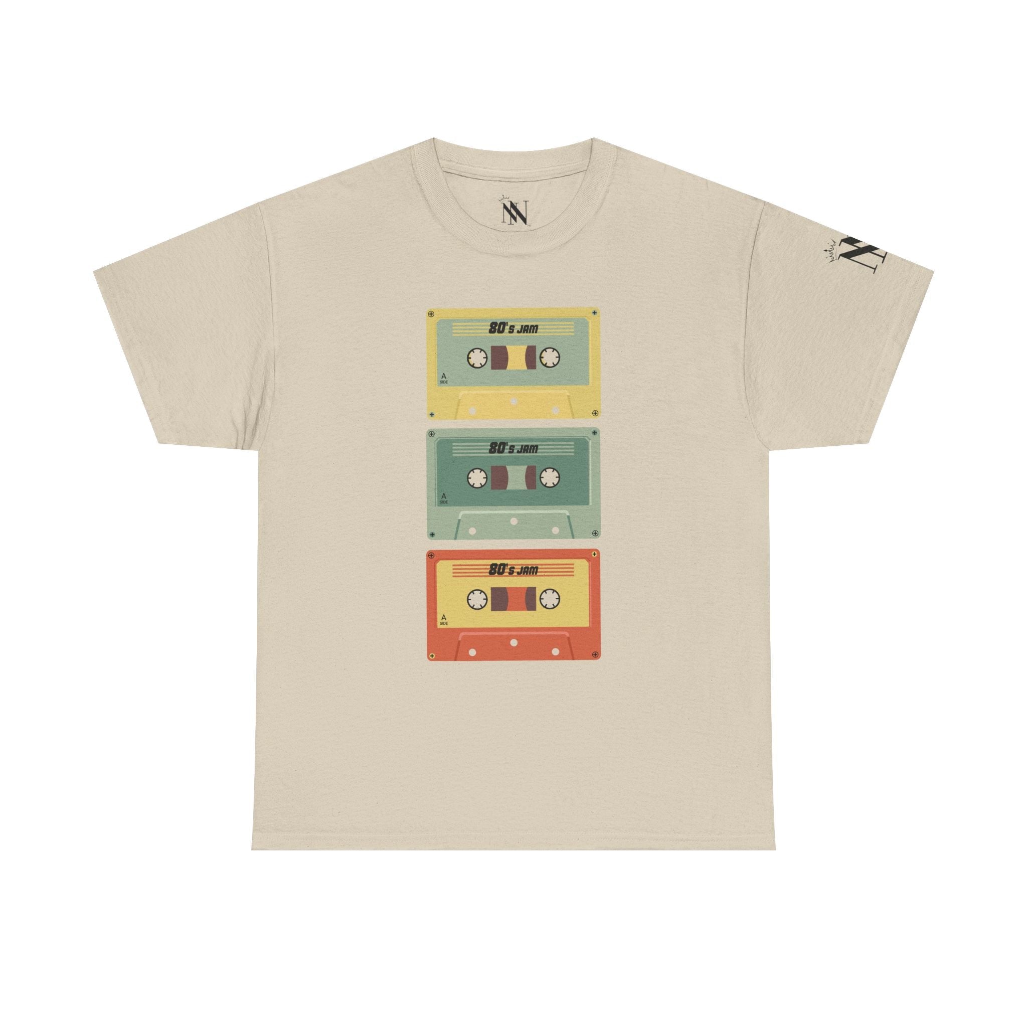 80’s Jam Mixed Tape | Mix & Match 100% Cotton Unisex Fun-Flirty Lovers’ Tees