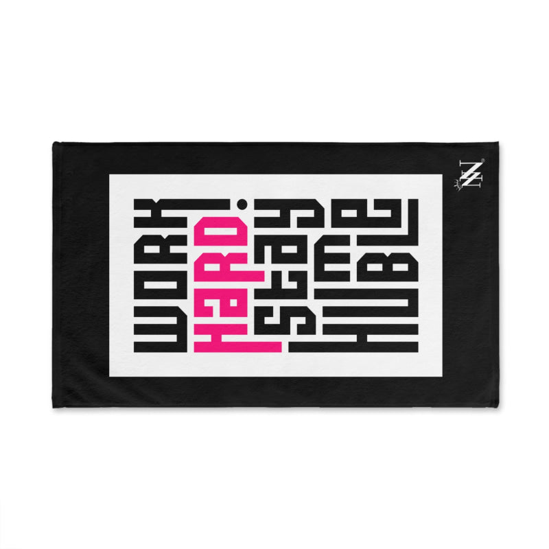 Work Hard. Stay Humble | Mix & Match Classic Fun-Flirty Lovers’ Towels