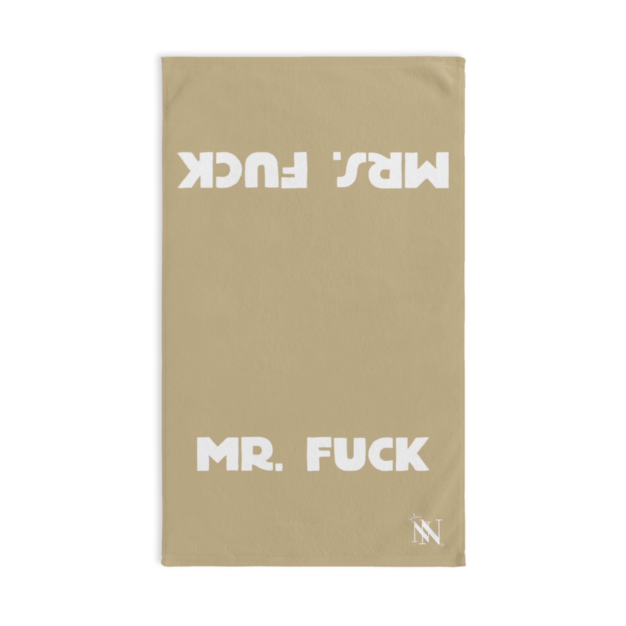 Mr. Mrs. Fuck Shareable Sides Gold Cum Towel