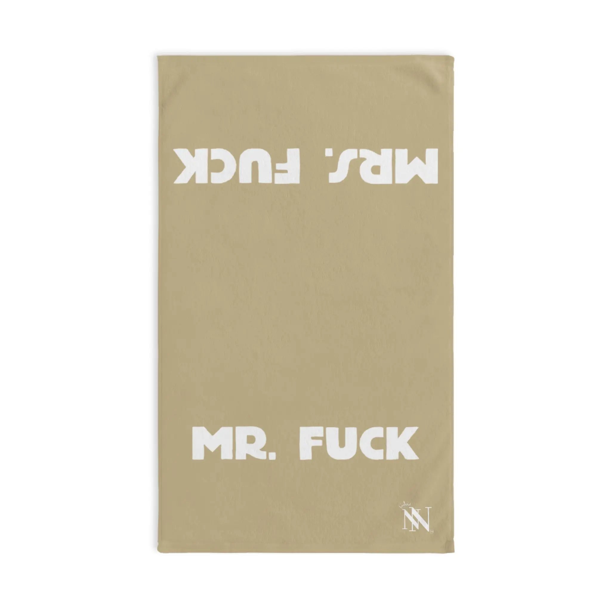 Mr. Mrs. Fuck Shareable Sides Gold Cum Towel