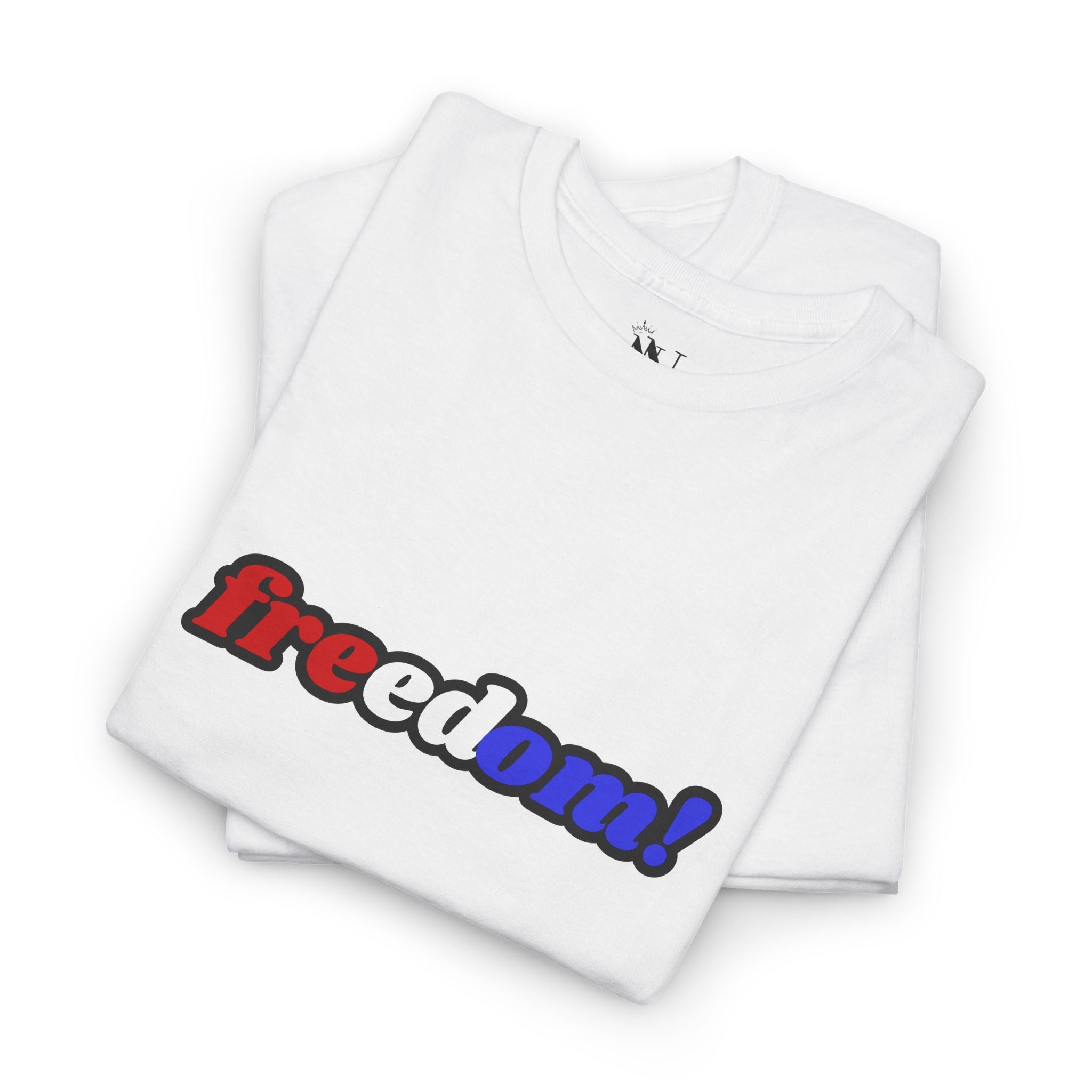 Freedom! | Mix & Match Cotton Unisex Fun-Flirty Lovers’ T-Shirts