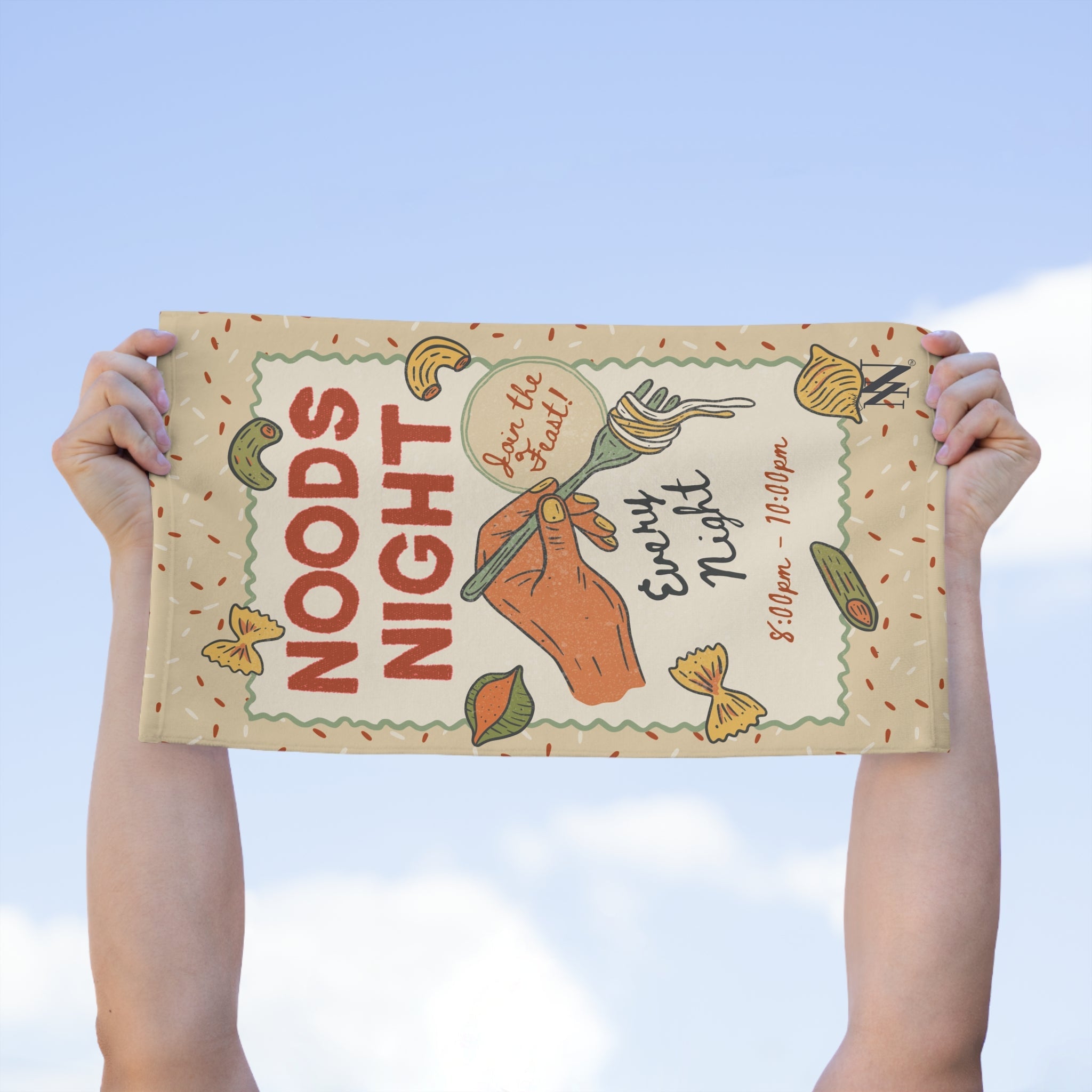 Noods Night | Mix & Match Soft Fun-Flirty Lovers’ Towels