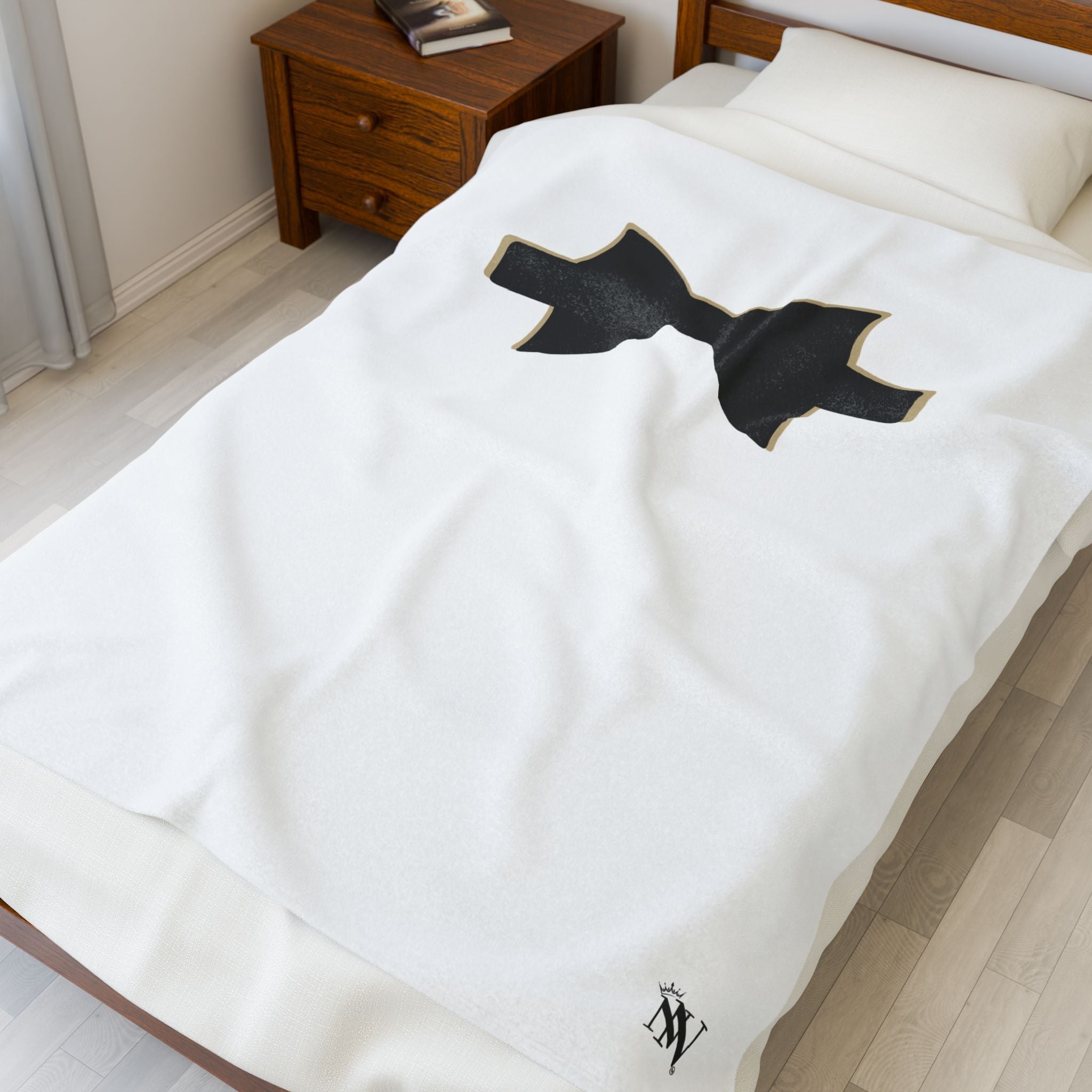 Simple Bow Tie | Mix & Match Soft Fun-Flirty Lovers’ Blankets
