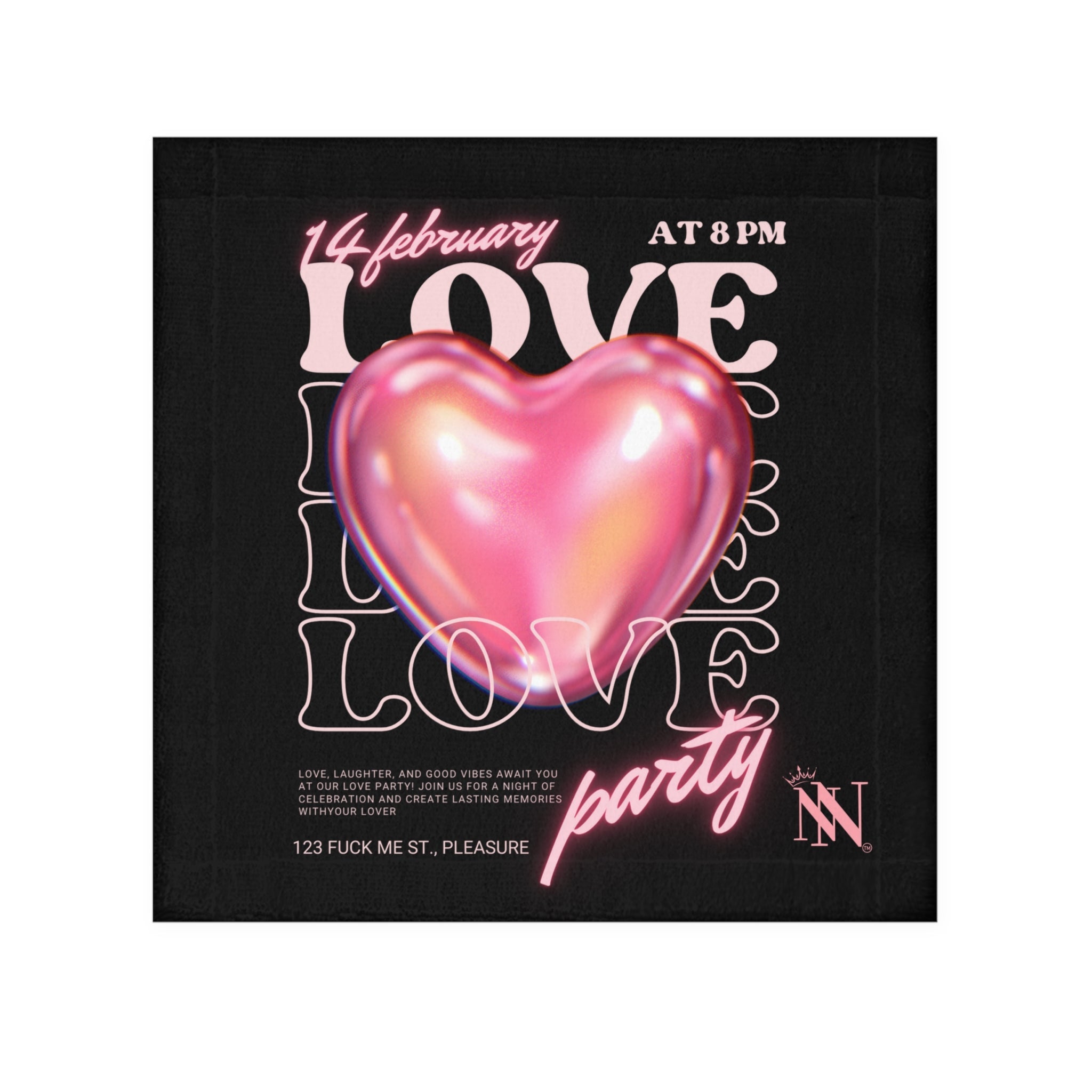 Love Party | Mix & Match Lils’ Fun-Flirty Lovers’ Towels
