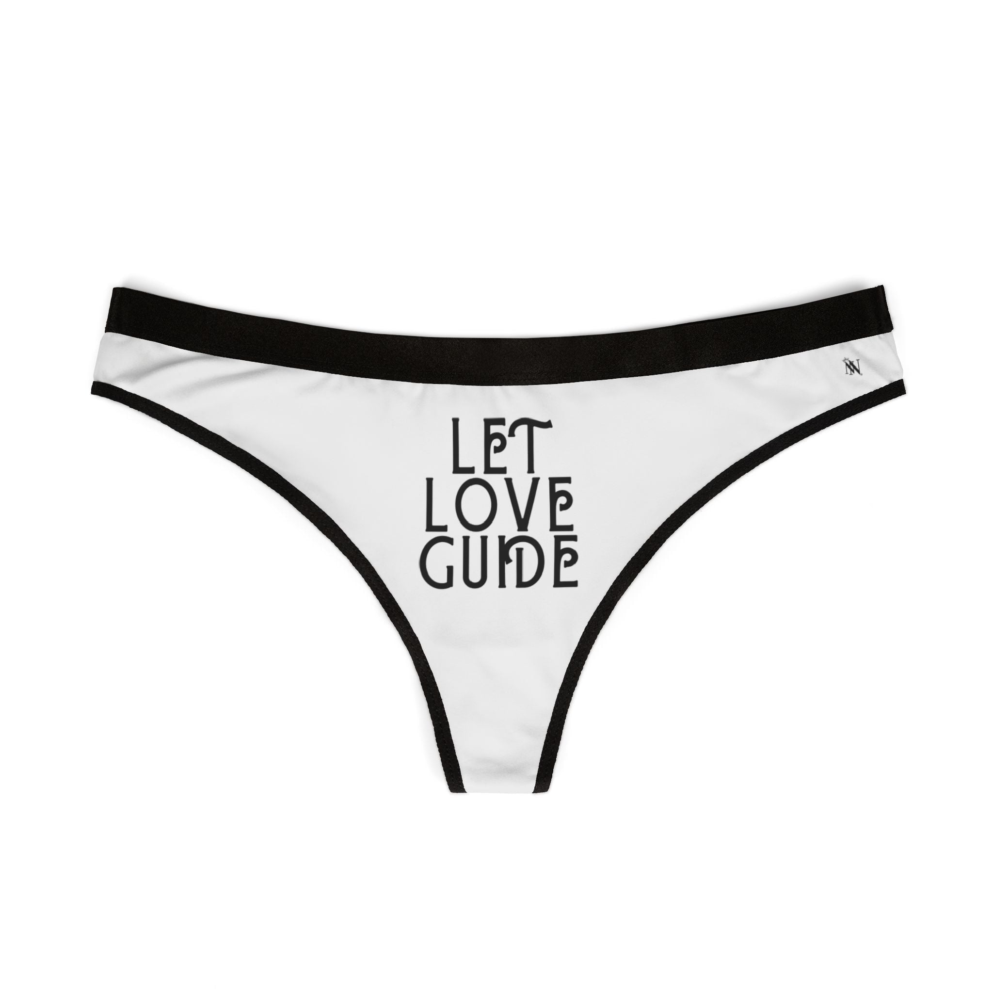 Let Love Guide Sex Gifts Humor Naughty Women’s Thong