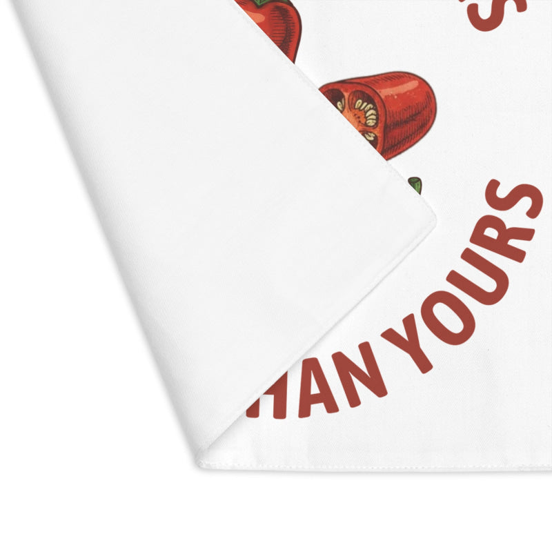 My Girlfriend is Hotter Than Yours Pepper | Mix & Match Playful Fun-Flirty Lovers’ Toy Mats