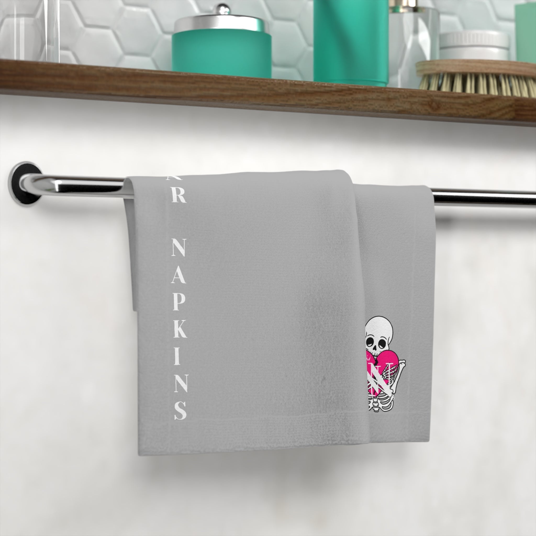 Nectar Napkins Brand Light Grey Microfiber Vag Rag
