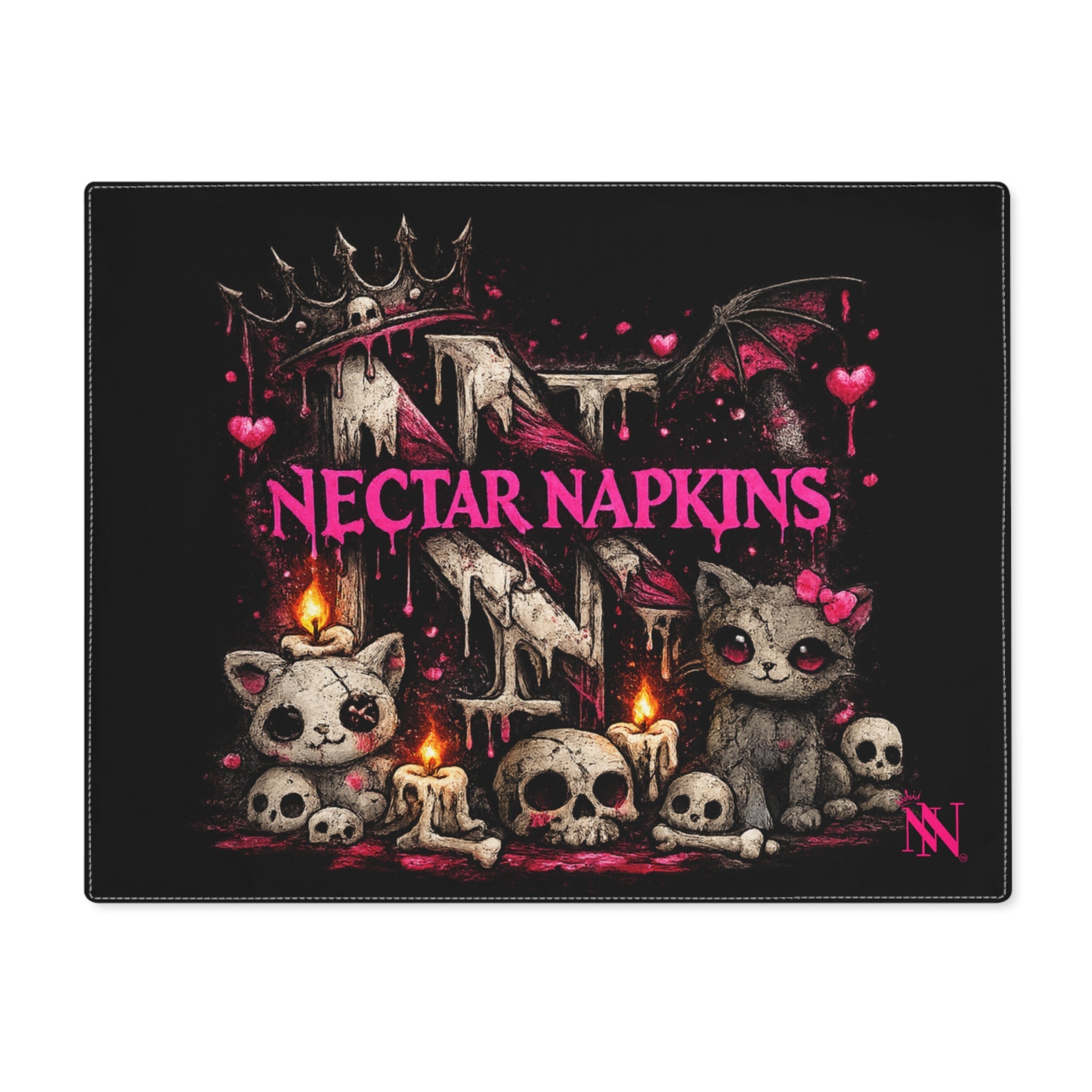 Nectar Napkins Gothic Kitty Sex Gifts Adult Toys Mat