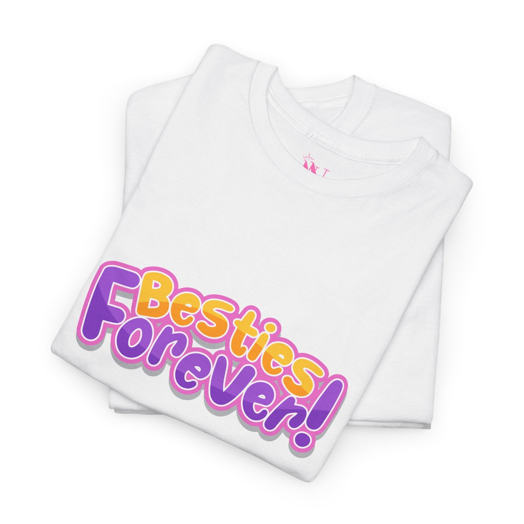 Besties Forever | Mix & Match 100% Cotton Unisex Fun-Flirty Lovers’ Tees