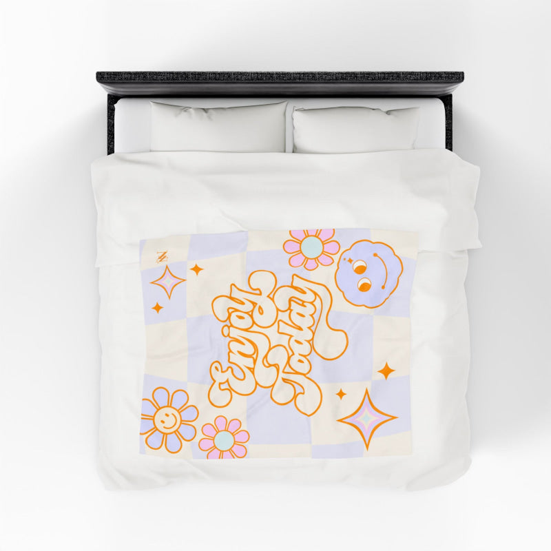 Enjoy Today Hippie | Mix & Match Soft Fun-Flirty Lovers’ Blankets