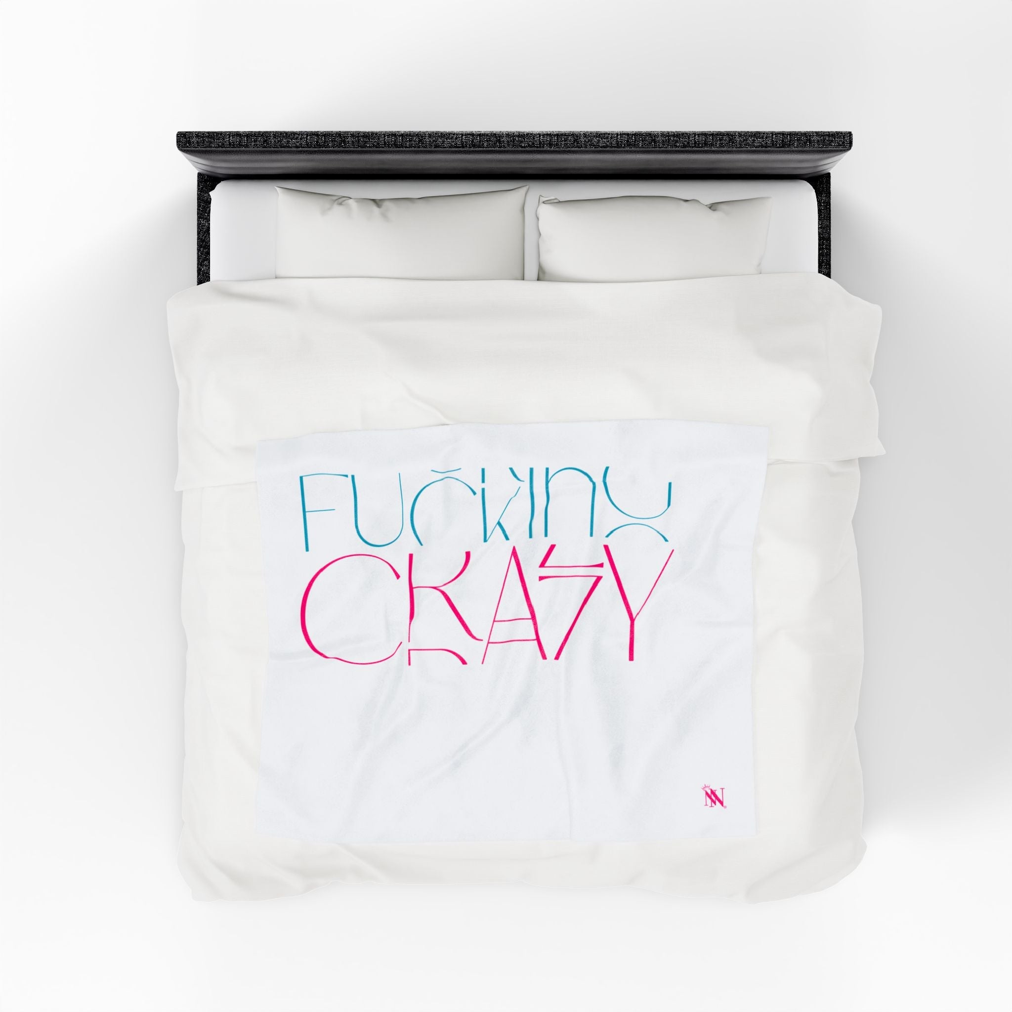 Fucking Crazy | Mix & Match Soft Fun-Flirty Lovers’ Blankets