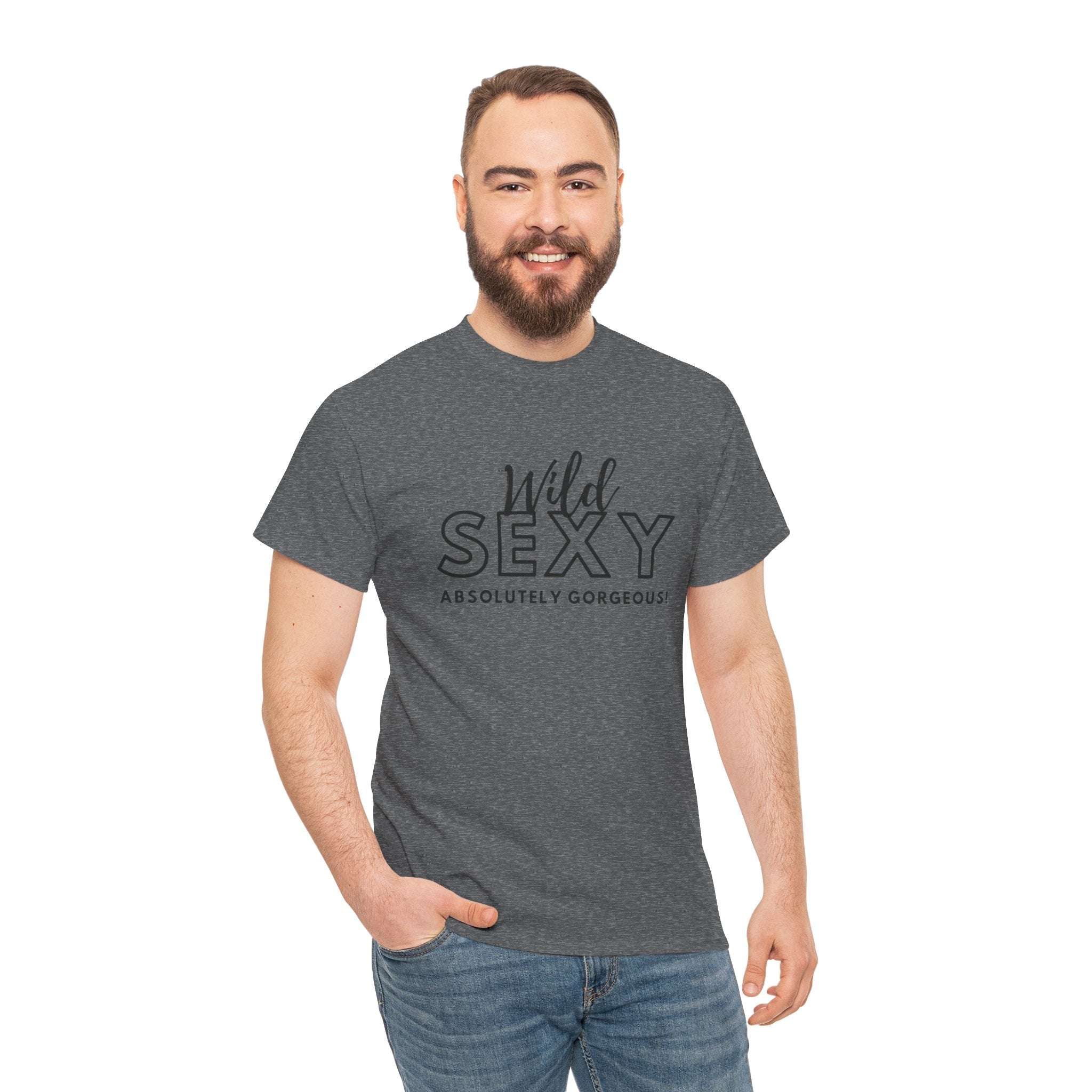 Wild Sexy Gorgeous | Mix & Match 100% Cotton Unisex Fun-Flirty Lovers’ Tees