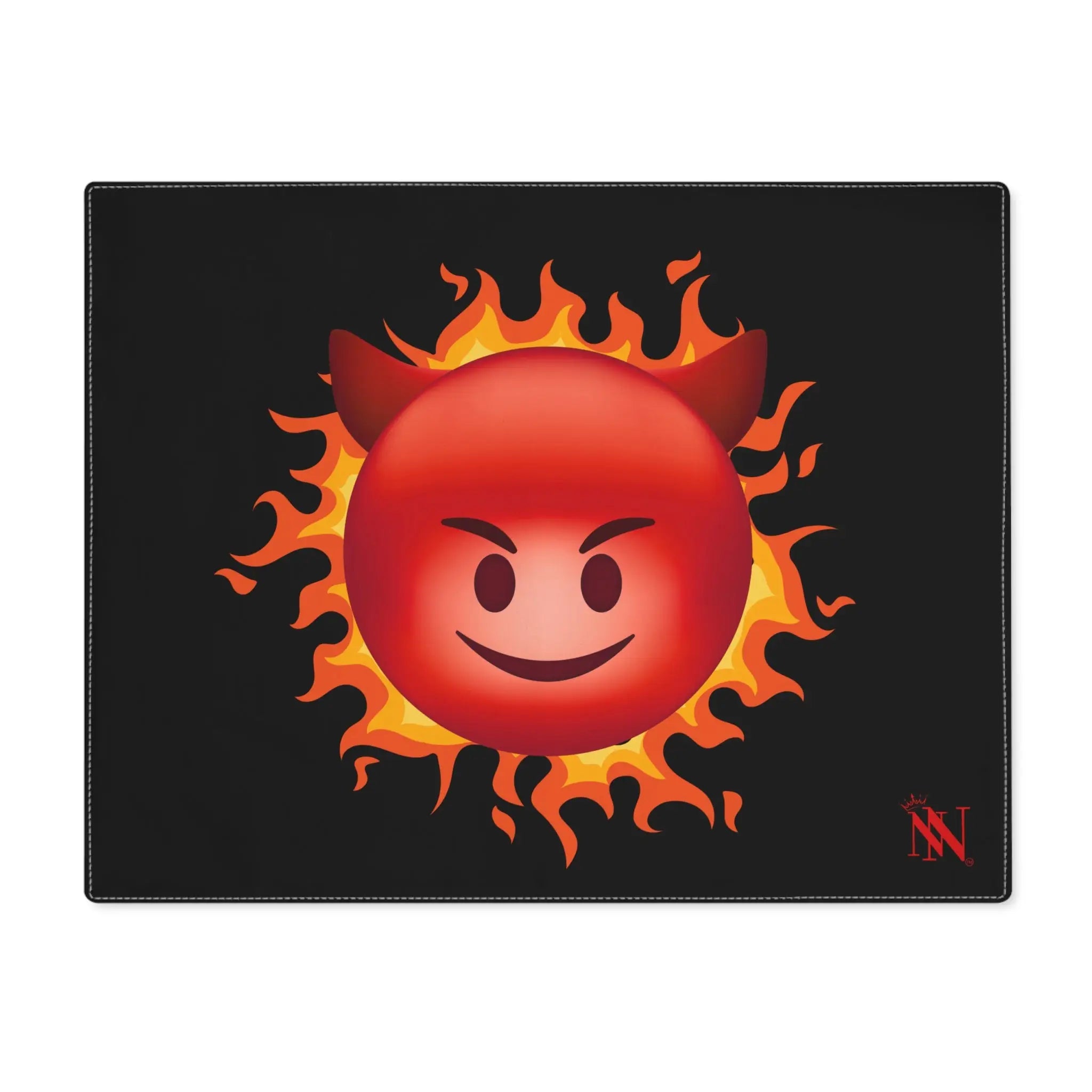 Red Hot Naughty Devil Emoji | Mix & Match Playful Fun-Flirty Lovers’ Toy Mats