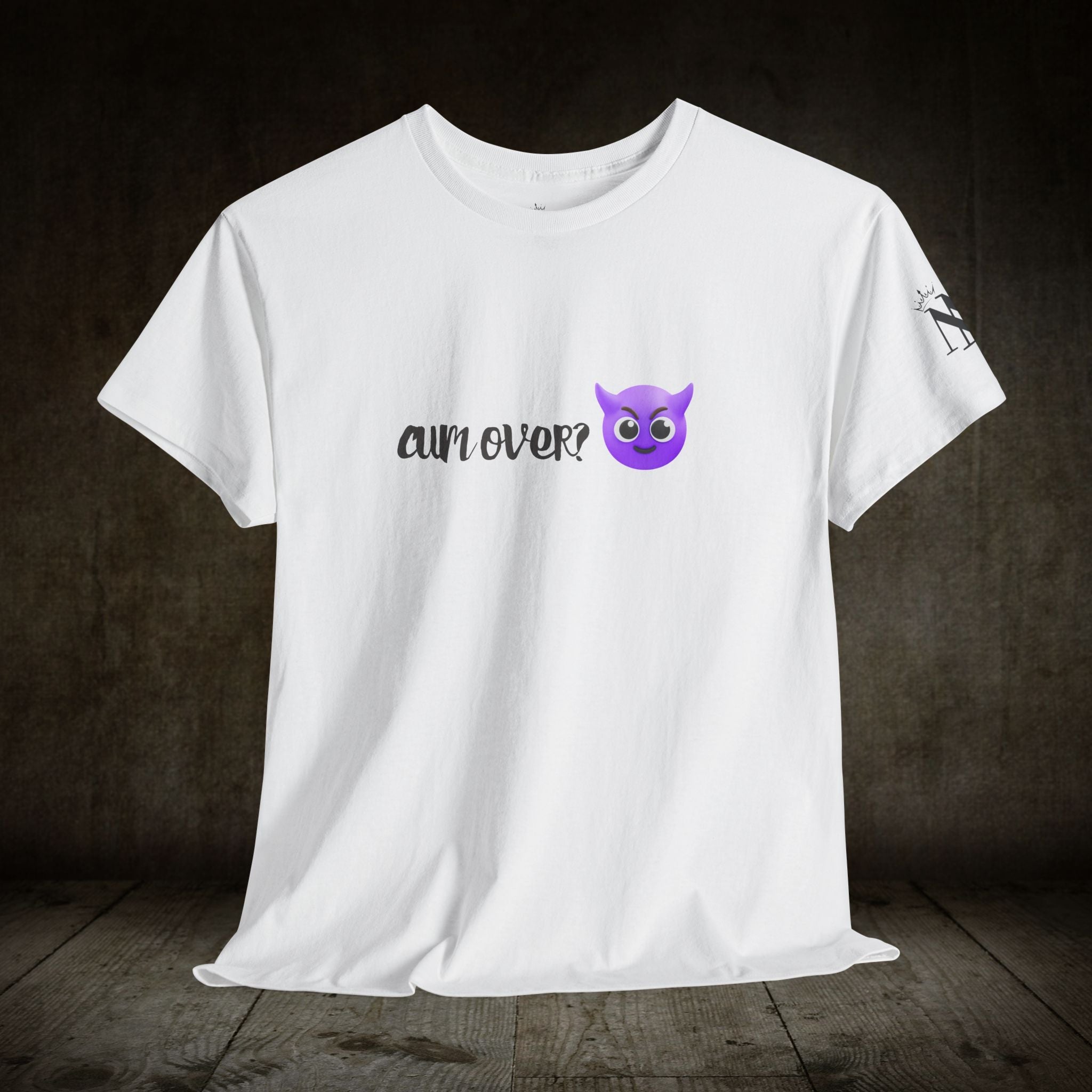 Cum Over? Naughty | Mix & Match Cotton Unisex Fun-Flirty Lovers’ T-Shirts