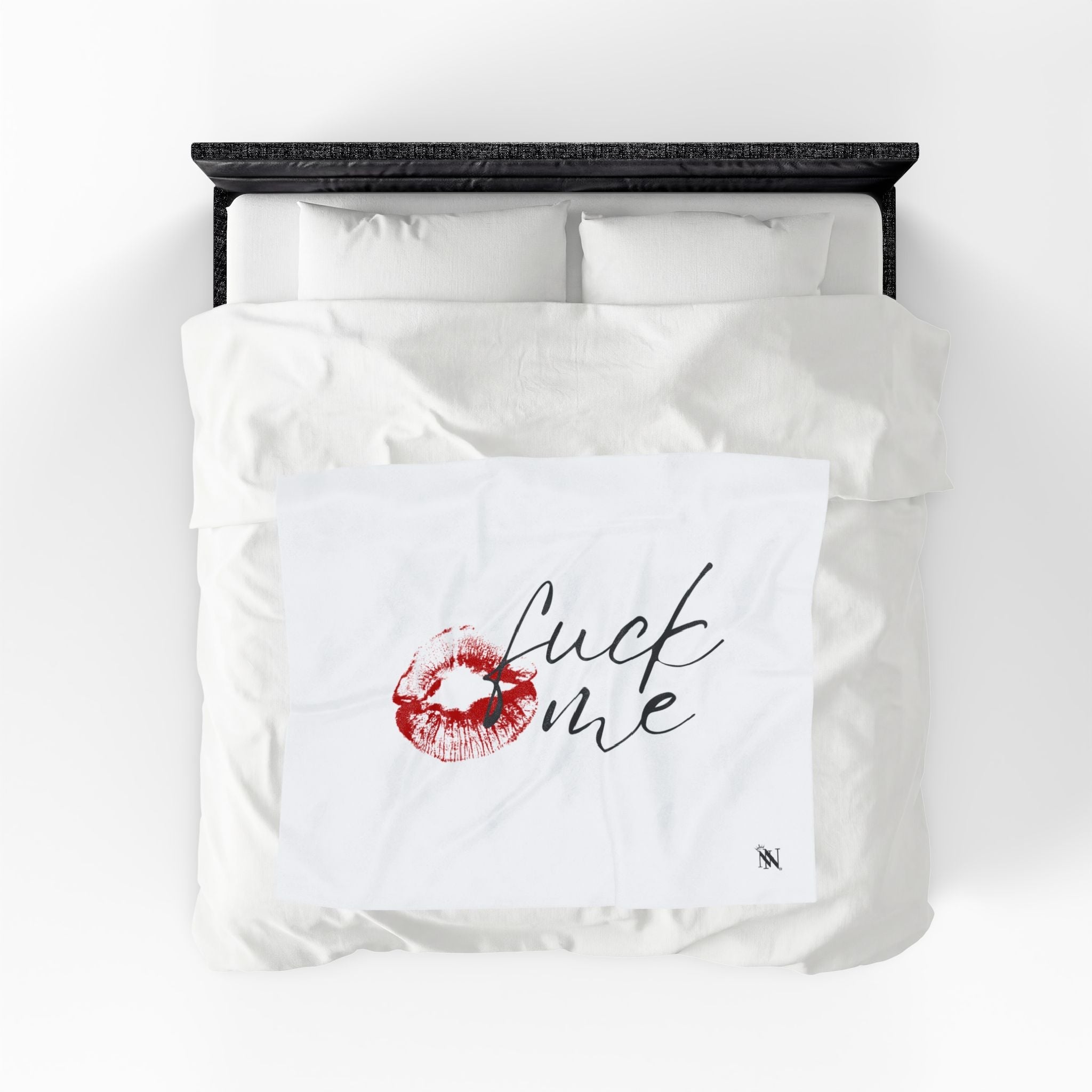Fuck Me with a Kiss Romantic Gifts Love Blanket