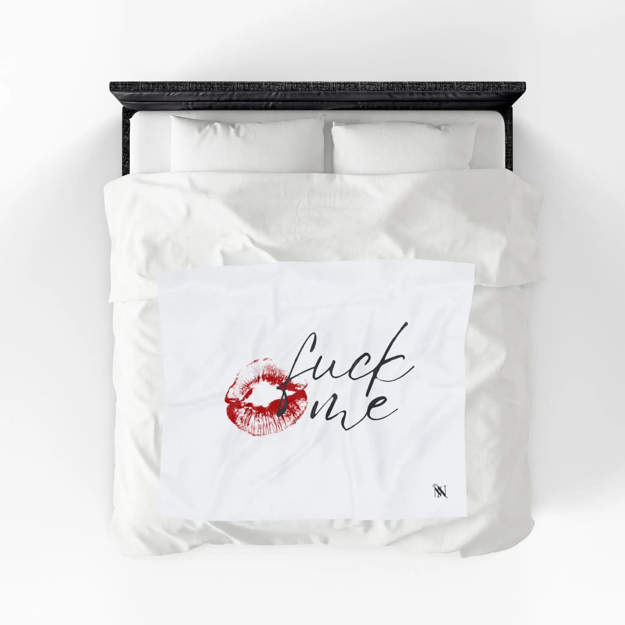 Fuck Me with a Kiss Romantic Gifts Love Blanket