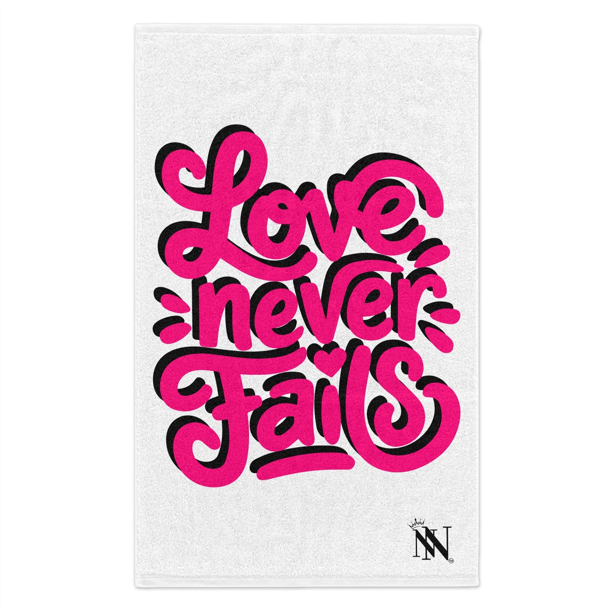 Love Never Fails | Mix & Match Soft Fun-Flirty Lovers’ Towels