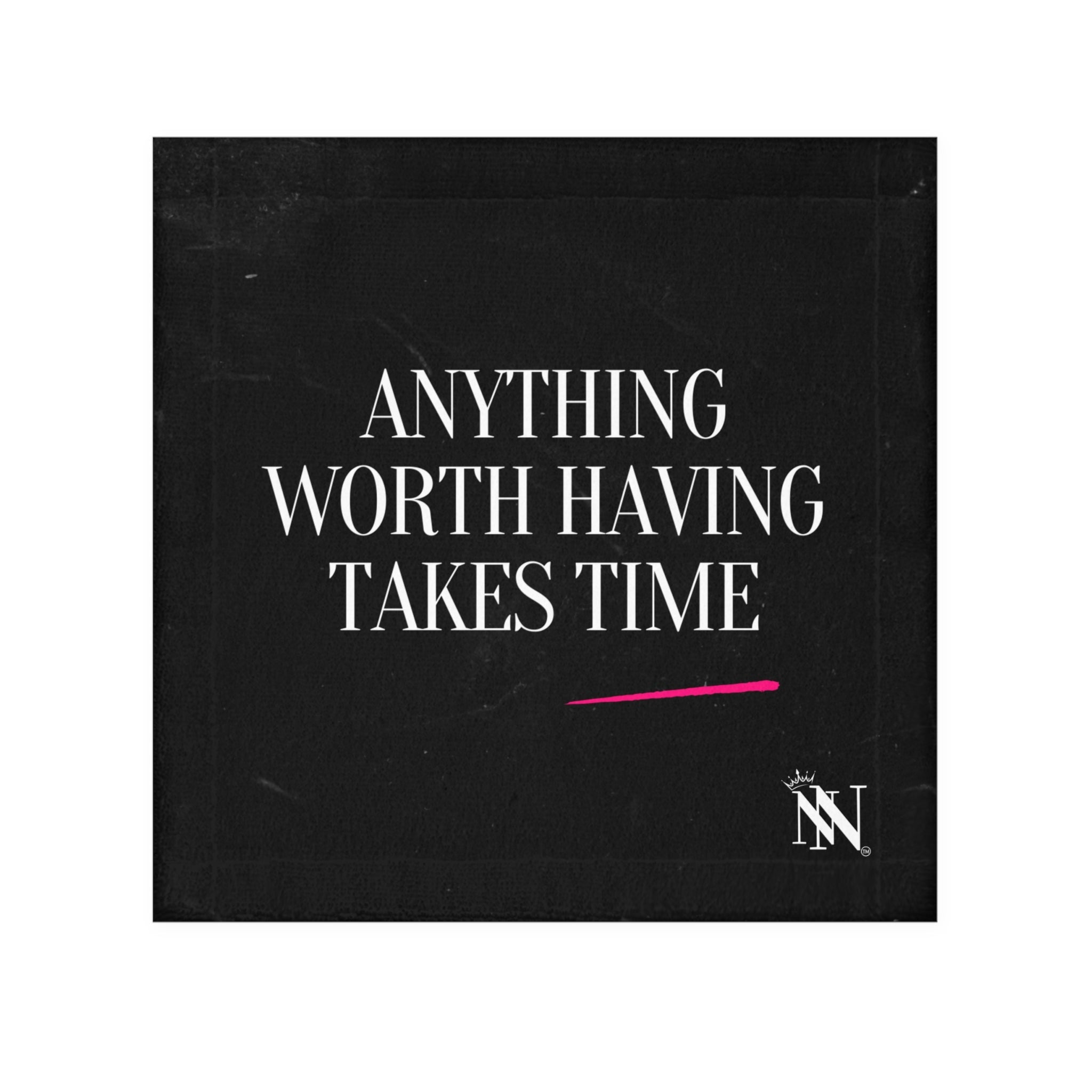 Anything Worth Having Takes Time | Mix & Match Lils’ Fun-Flirty Lovers’ Towels