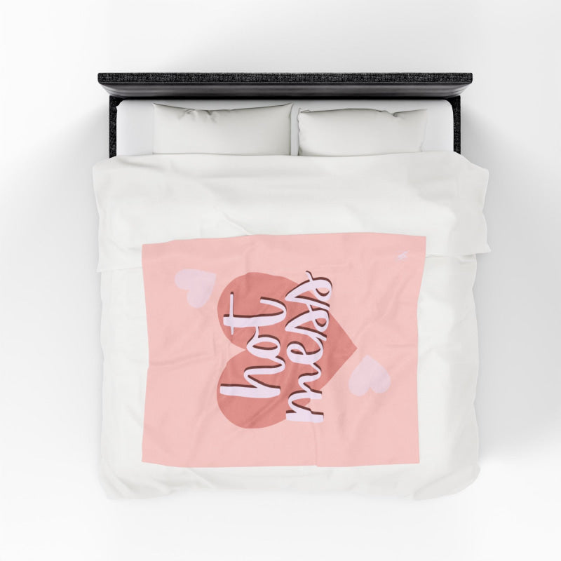 Hot Mess | Mix & Match Soft Fun-Flirty Lovers’ Blankets