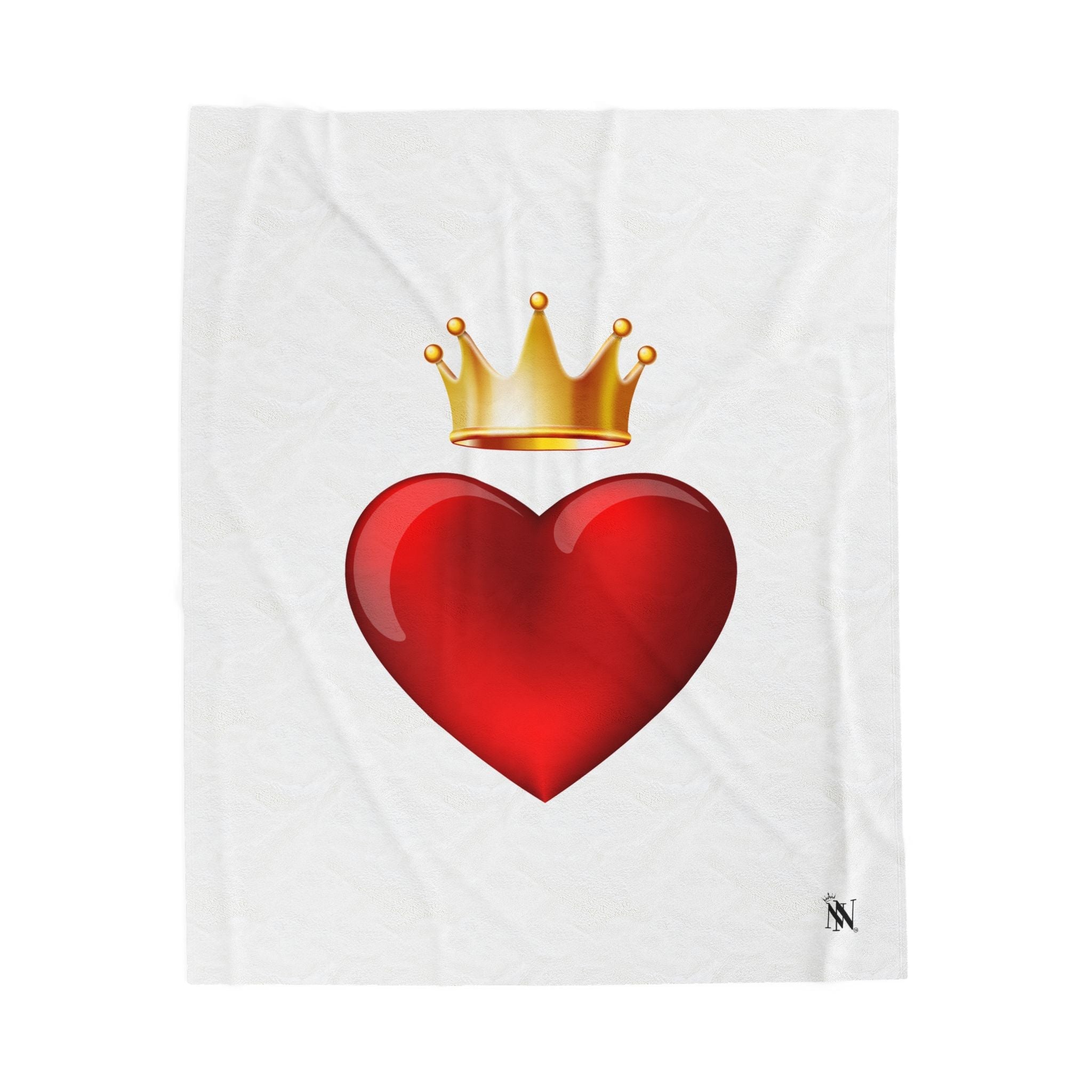 Heart King | Mix & Match Soft Fun-Flirty Lovers’ Blankets