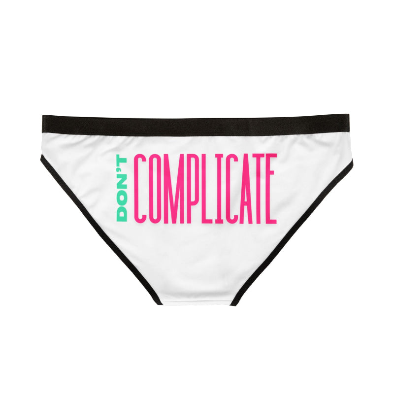Don’t Complicate | Mix & Match Women’s Fun-Flirty Lovers’ Panties