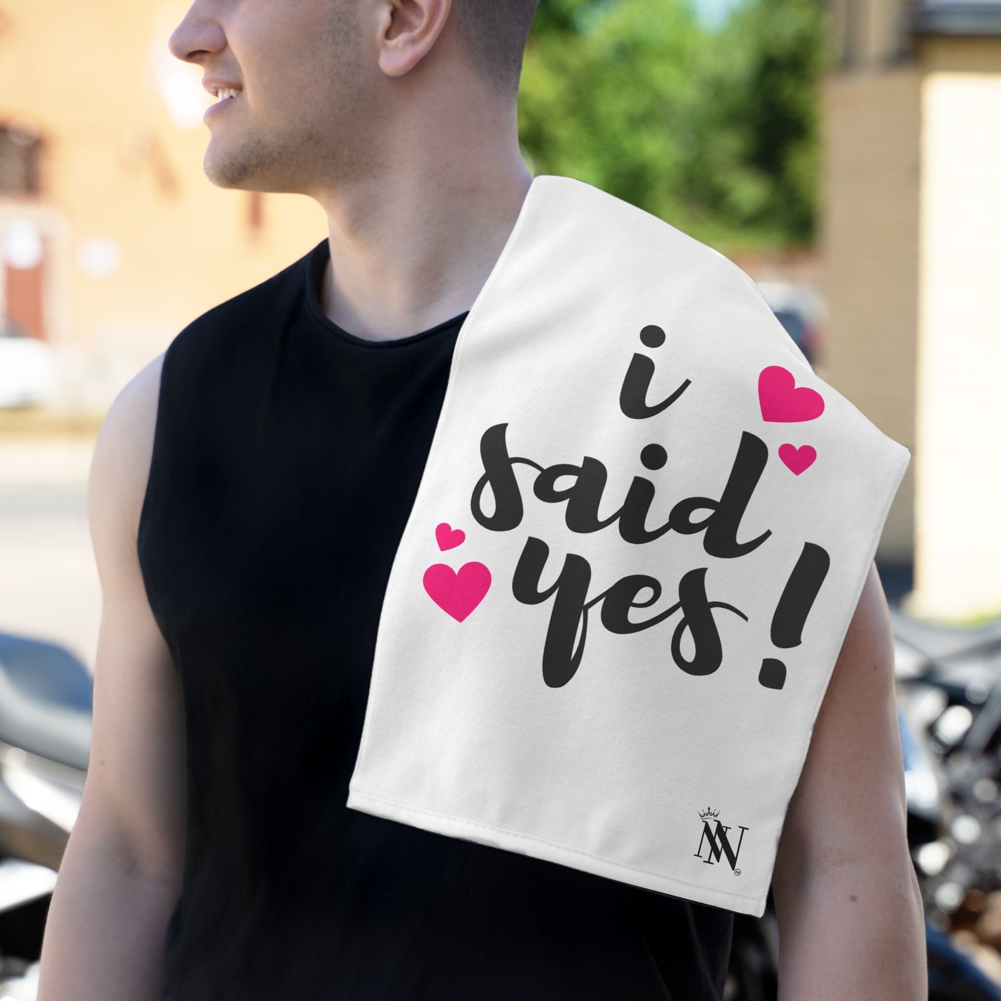 I Said Yes! | Mix & Match Soft Fun-Flirty Lovers’ Towels