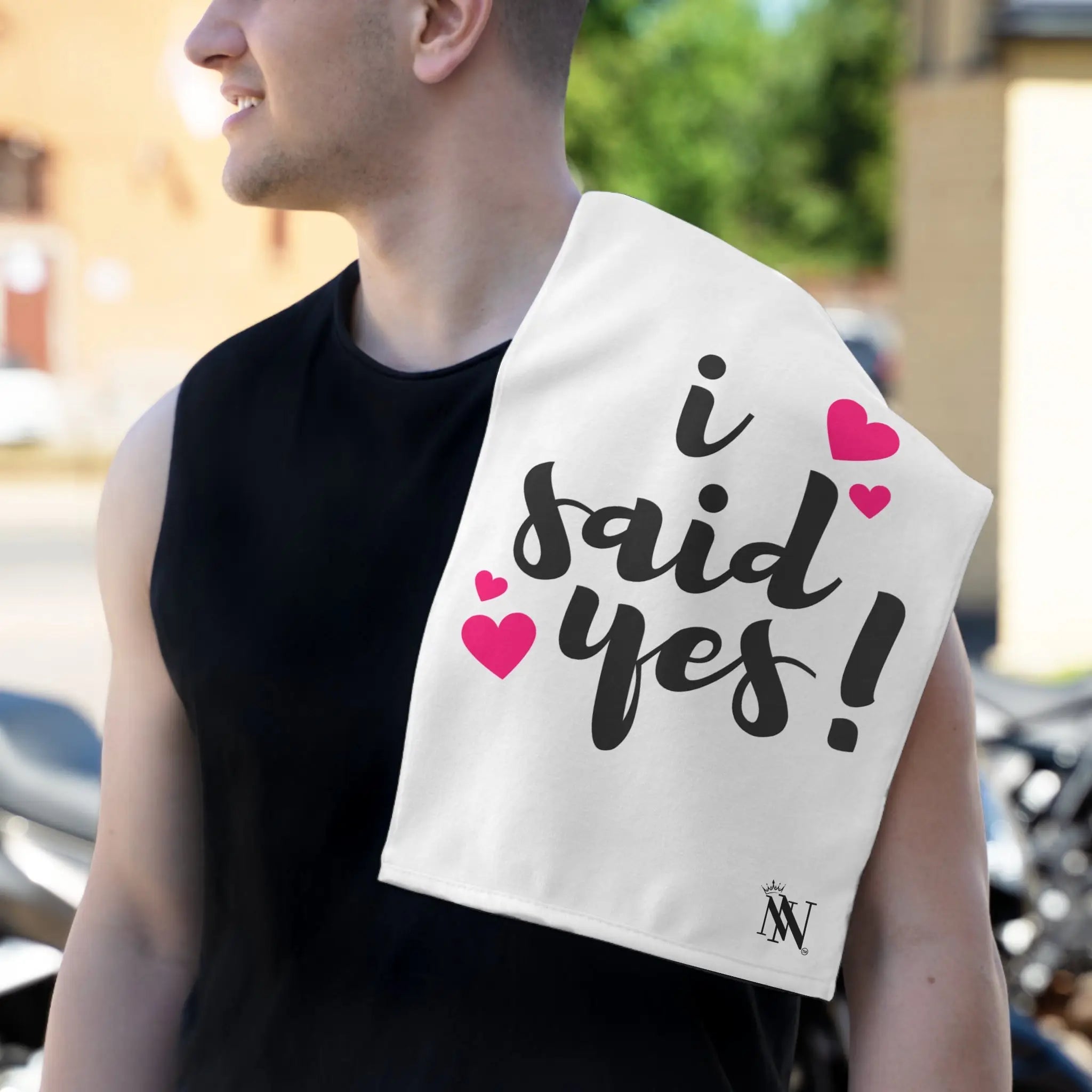 I Said Yes! | Mix & Match Soft Fun-Flirty Lovers’ Towels